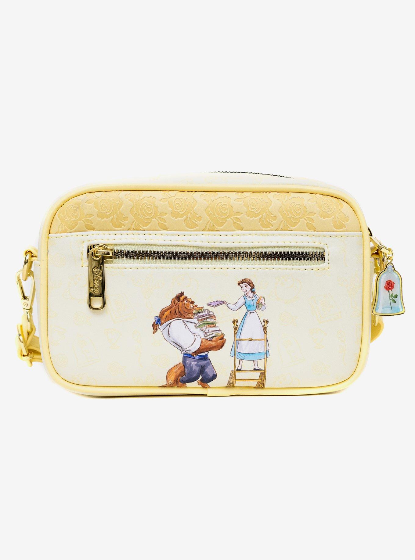 Buckle-Down Disney Beauty And The Beast Belle & Friends Crossbody Bag, , alternate