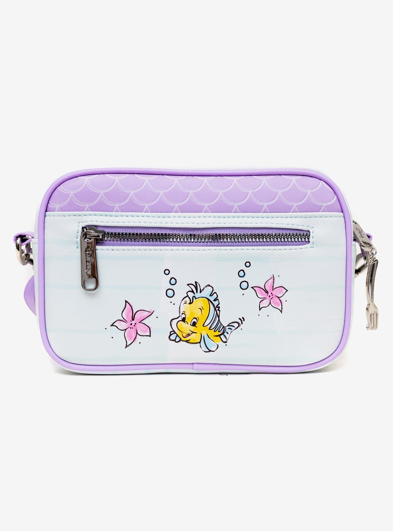 Buckle-Down Disney The Little Mermaid Ariel & Friends Crossbody Bag, , hi-res