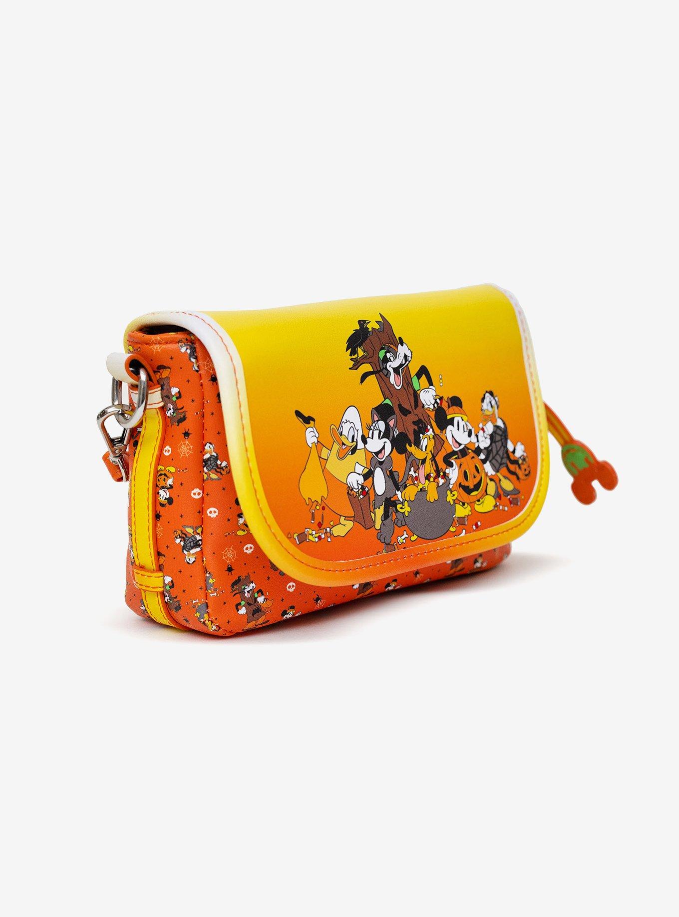 Buckle-Down Disney Mickey Mouse & Friends Halloween Crossbody Bag, , hi-res