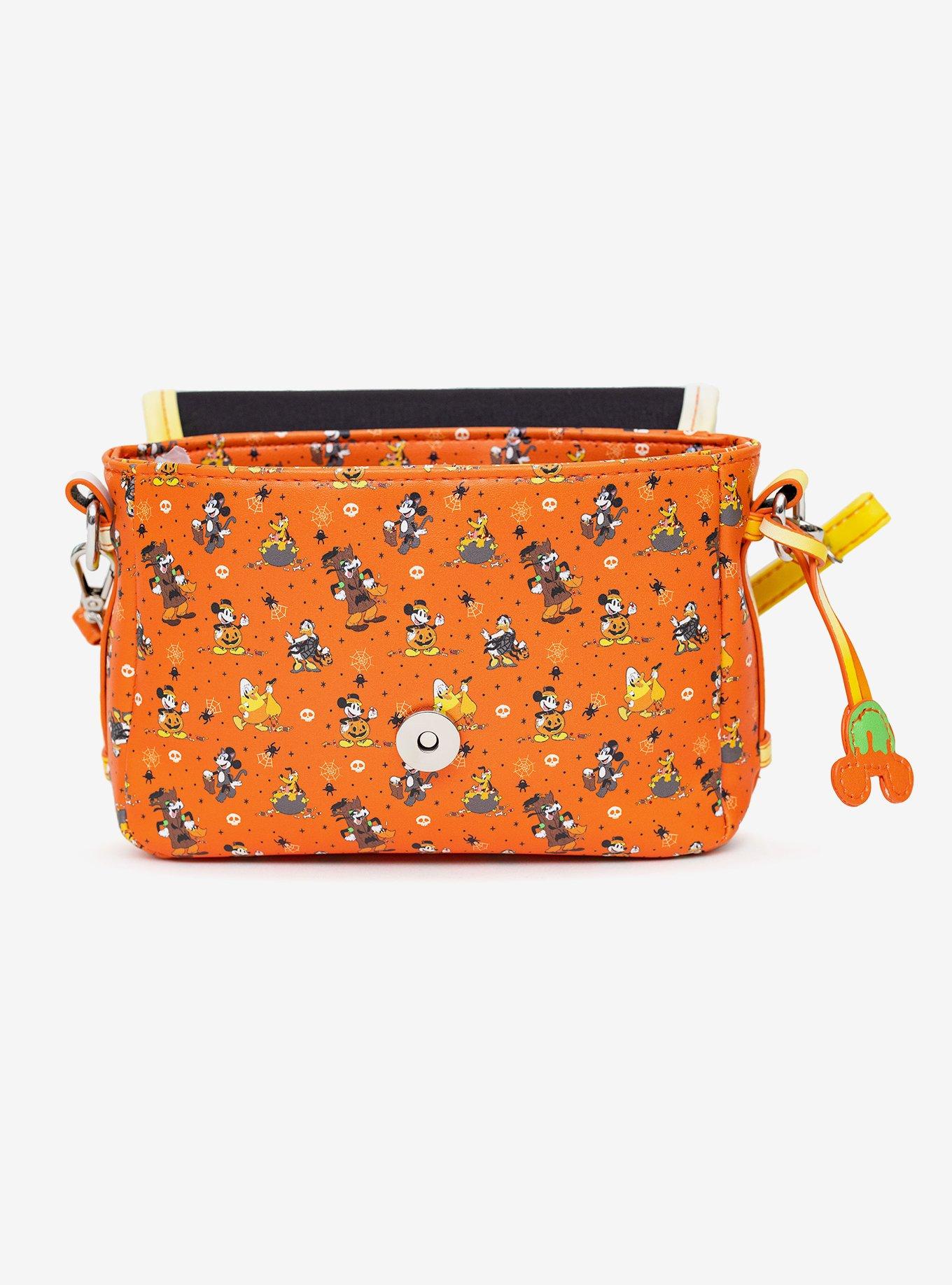 Buckle-Down Disney Mickey Mouse & Friends Halloween Crossbody Bag, , alternate