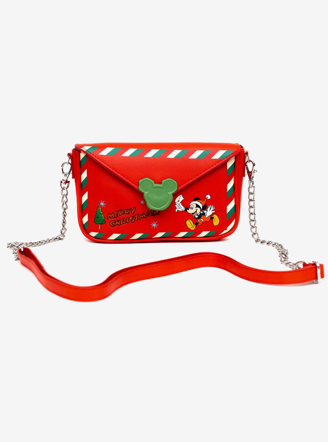 Disney Mickey Mouse Christmas Letter to Santa Crossbody Bag, , alternate