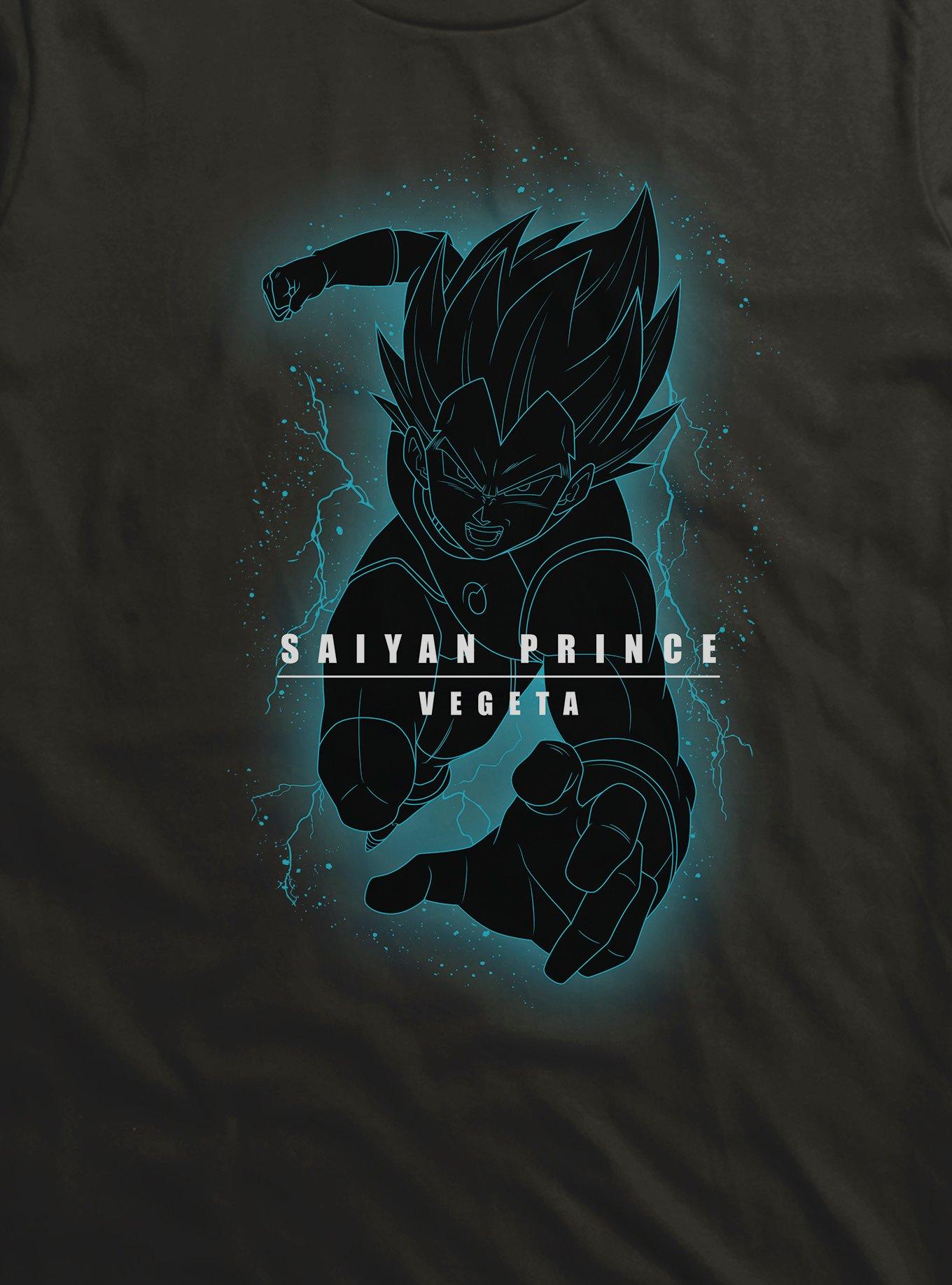 Dragon Ball Super Saiyan Prince Vegeta Extra Soft T-Shirt, , hi-res