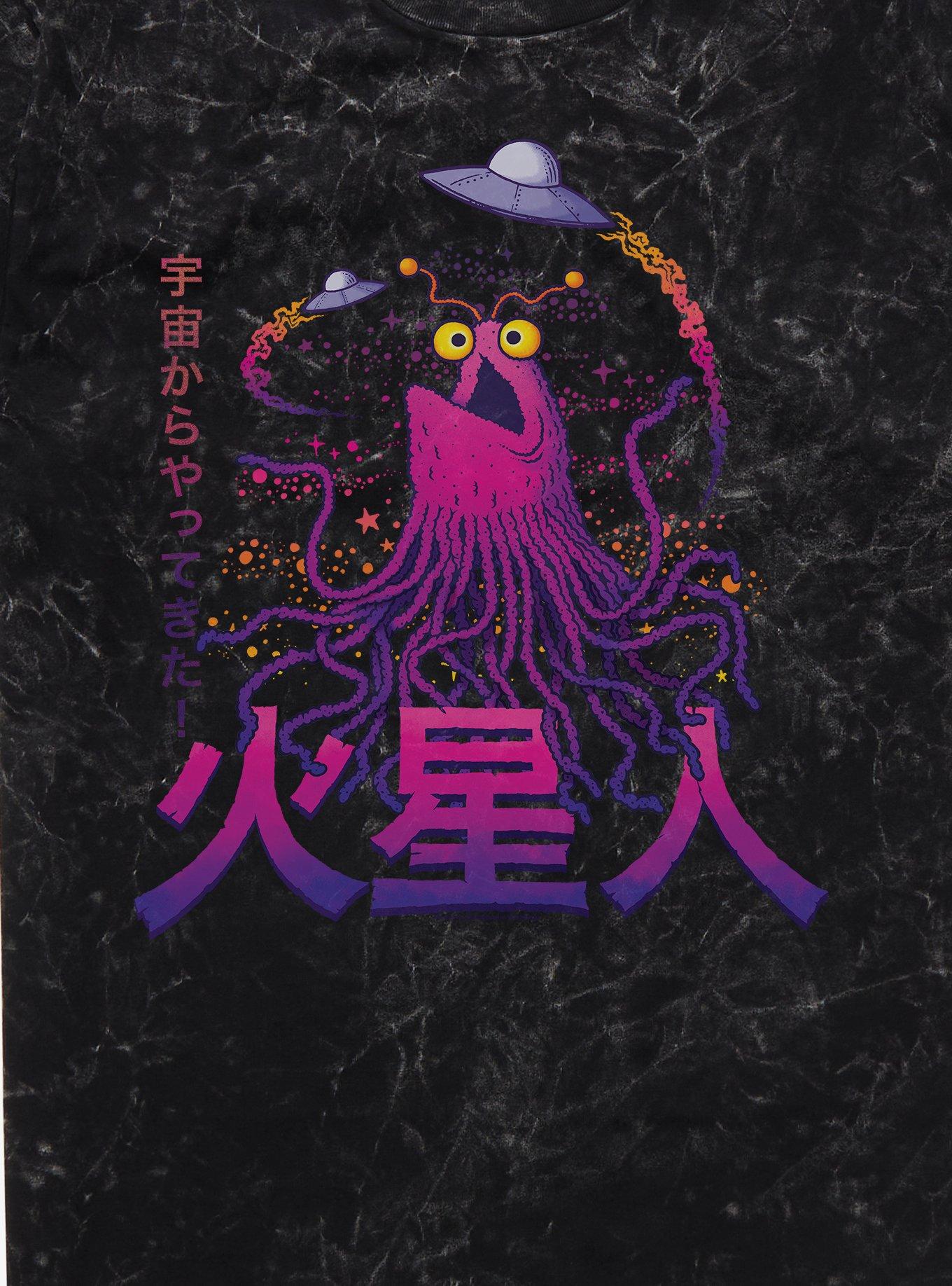 Sesame Street Yip-Yip Martian Kaiju Mineral Wash T-Shirt, , hi-res