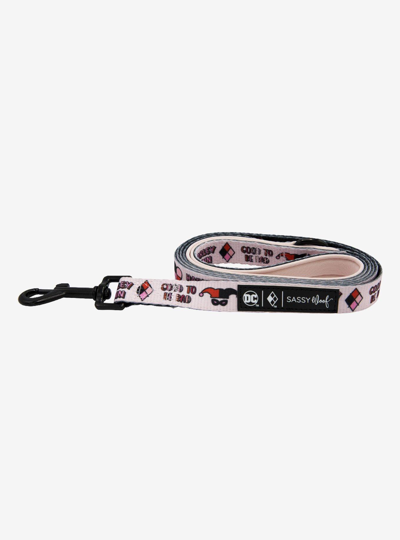 DC Comics Harley Quinn x Sassy Woof Dog Leash, , hi-res