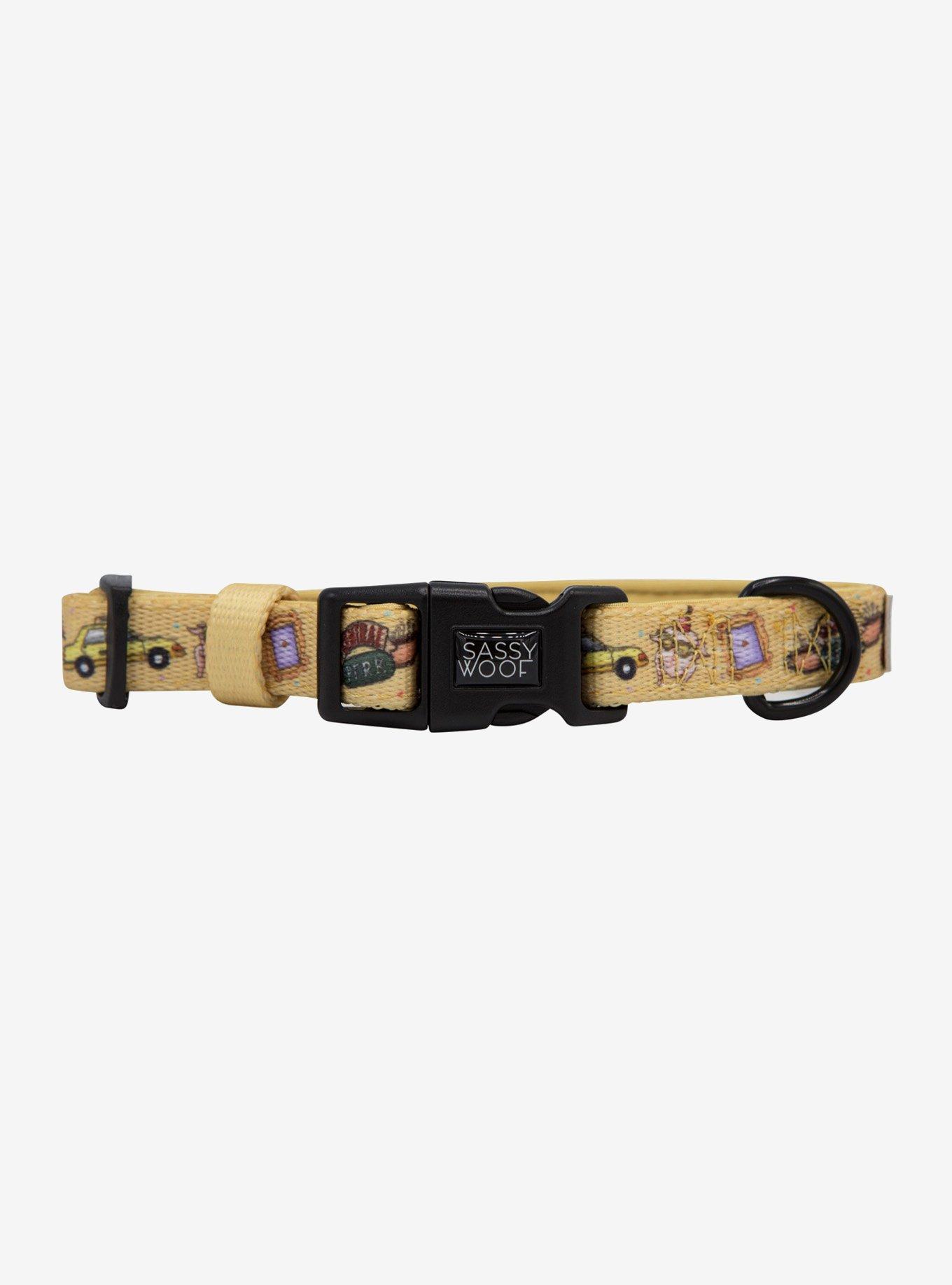 Friends x Sassy Woof Dog Collar, MULTI, alternate