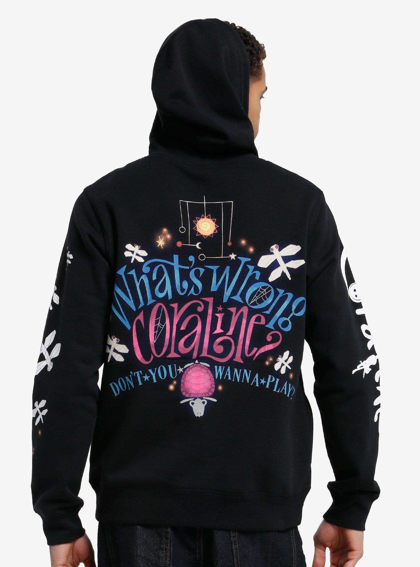 Coraline Circus Mice Art Hoodie, , hi-res