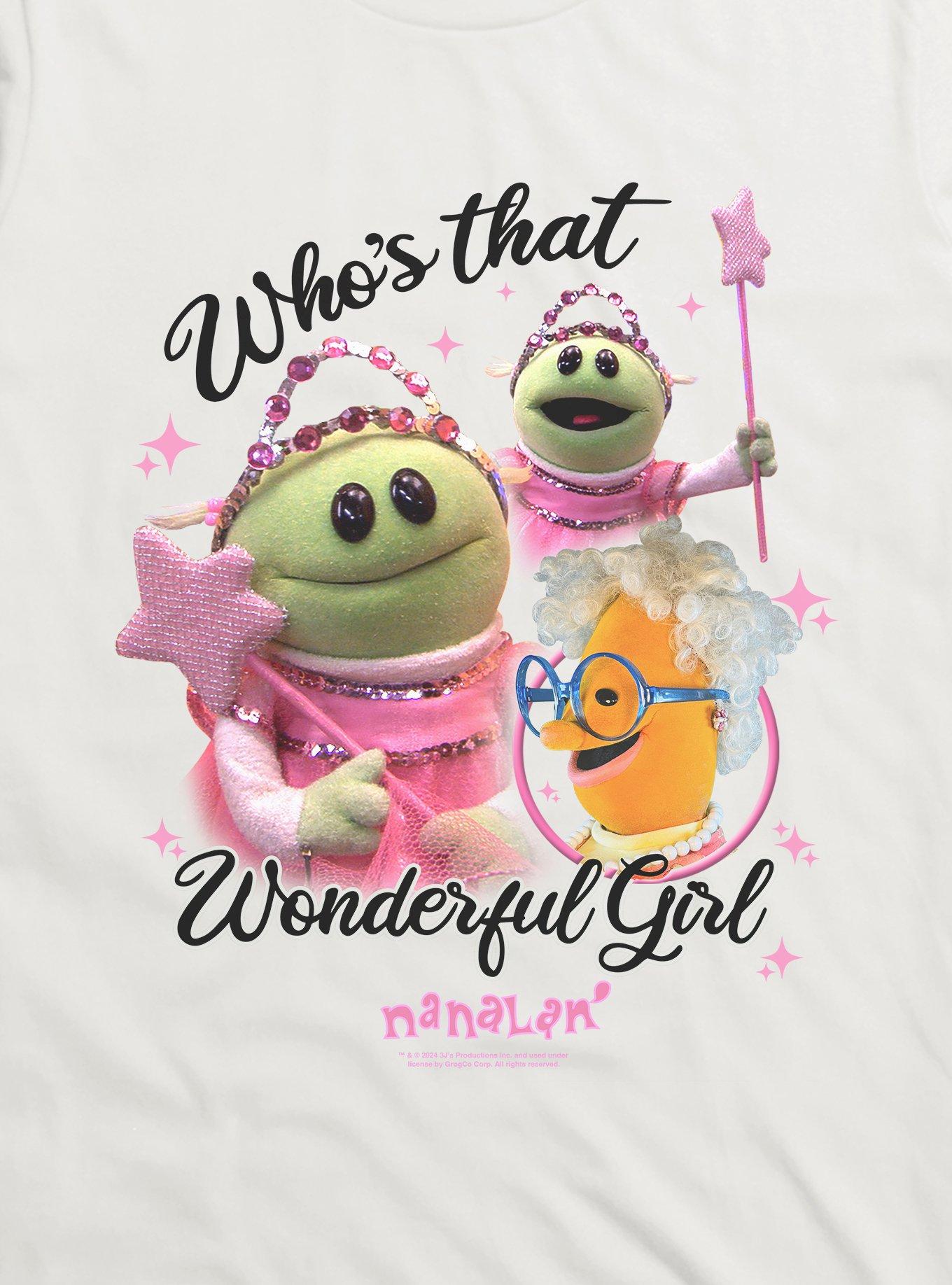 Nanalan Who's That Wonderful Girl T-Shirt, , hi-res