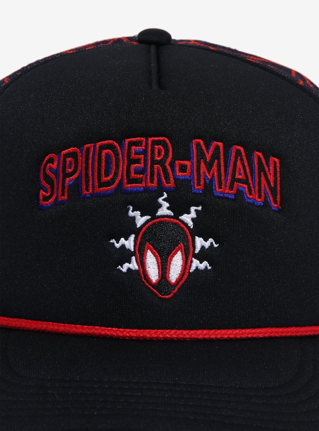 Marvel Spider-Man: Across The Spider-Verse Miles Web Trucker Hat, , alternate