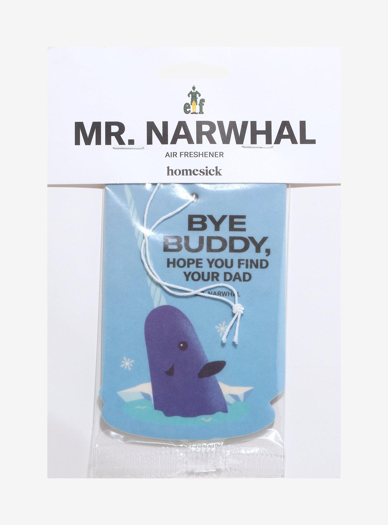 Homesick Elf Mr. Narwhal Air Freshener, , alternate