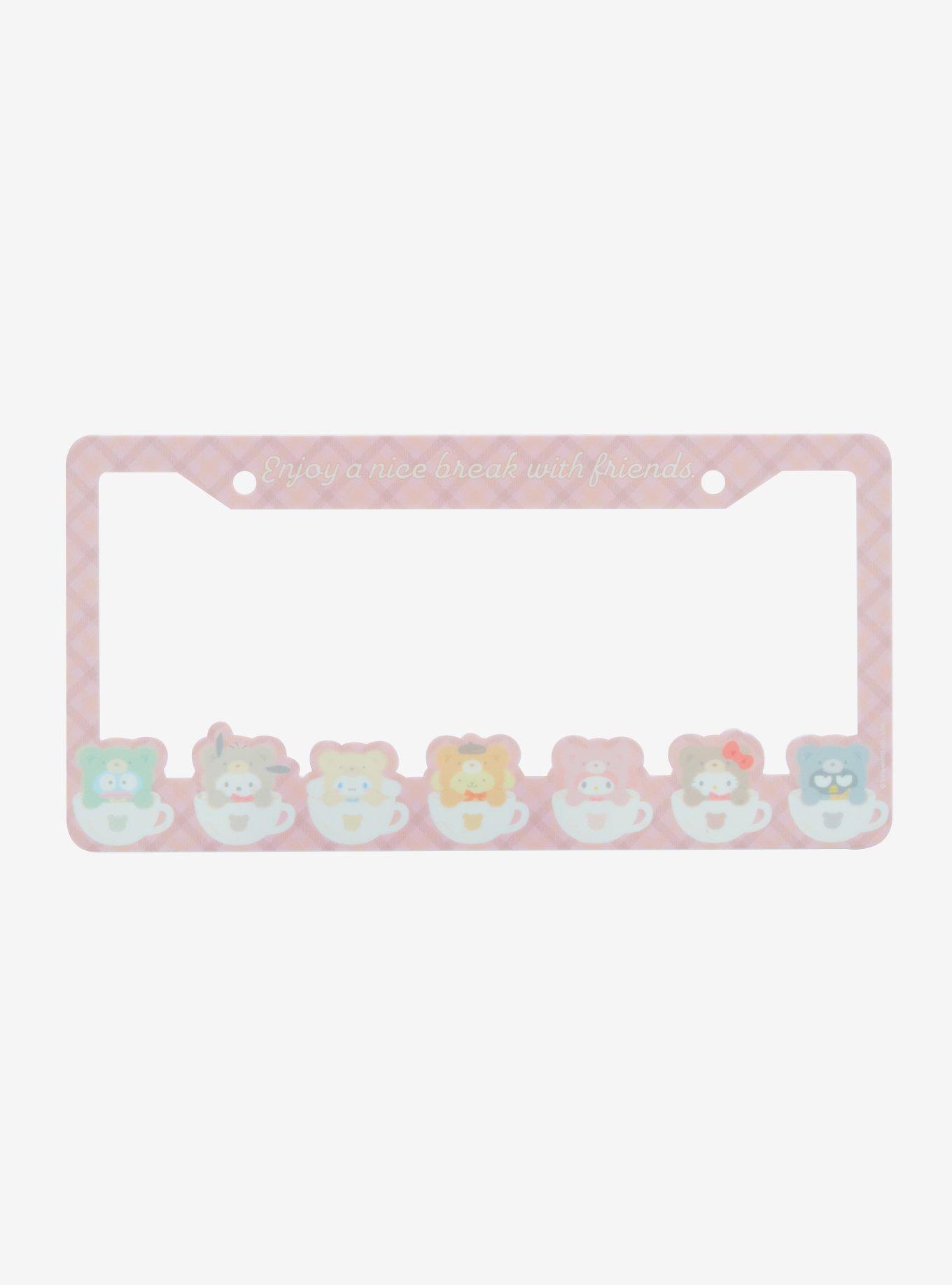 Sanrio Hello Kitty and Friends Latte Bear License Plate Frame - BoxLunch Exclusive, , alternate