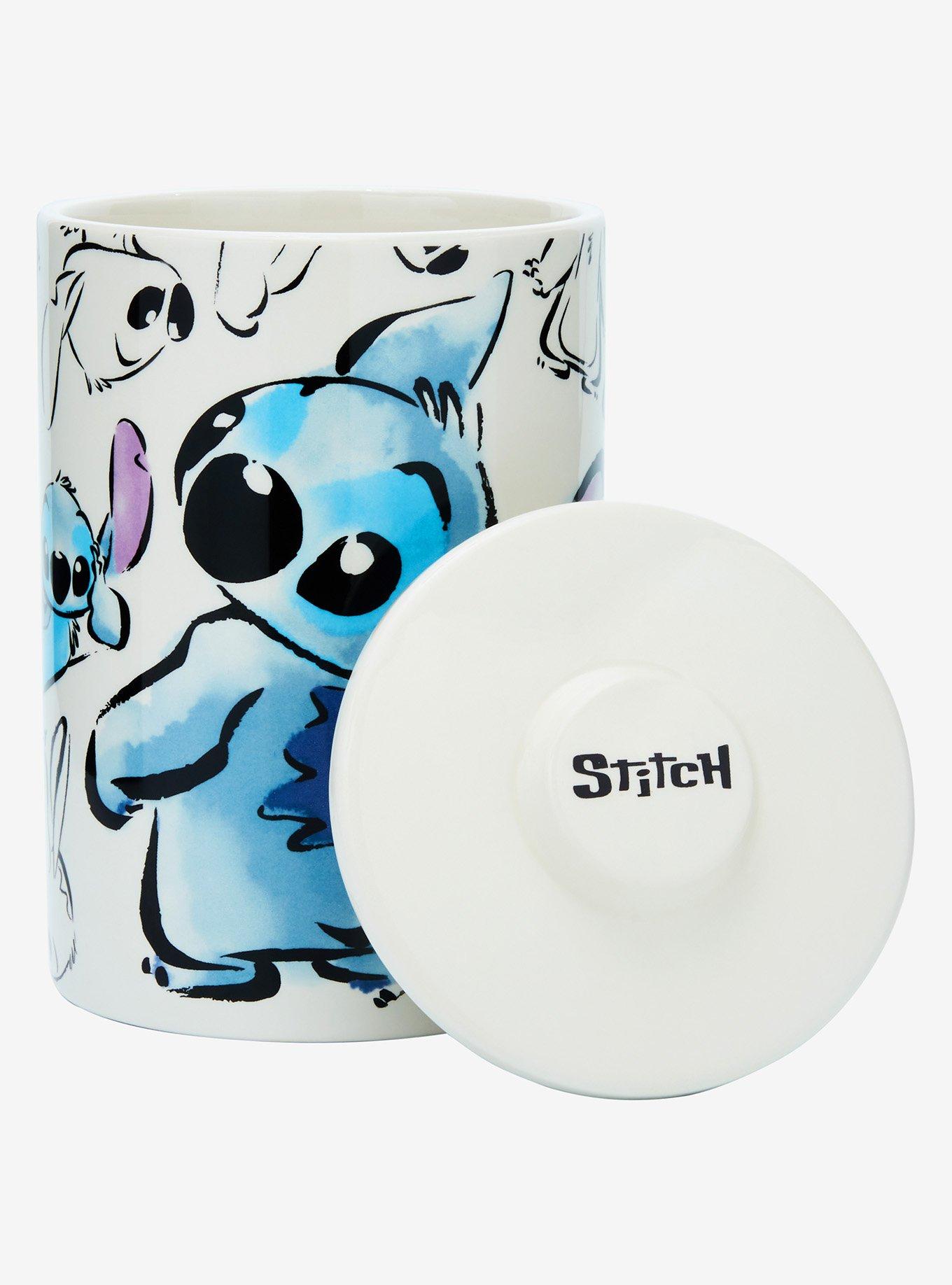 Disney Lilo & Stitch Watercolor Stitch Canister, , alternate