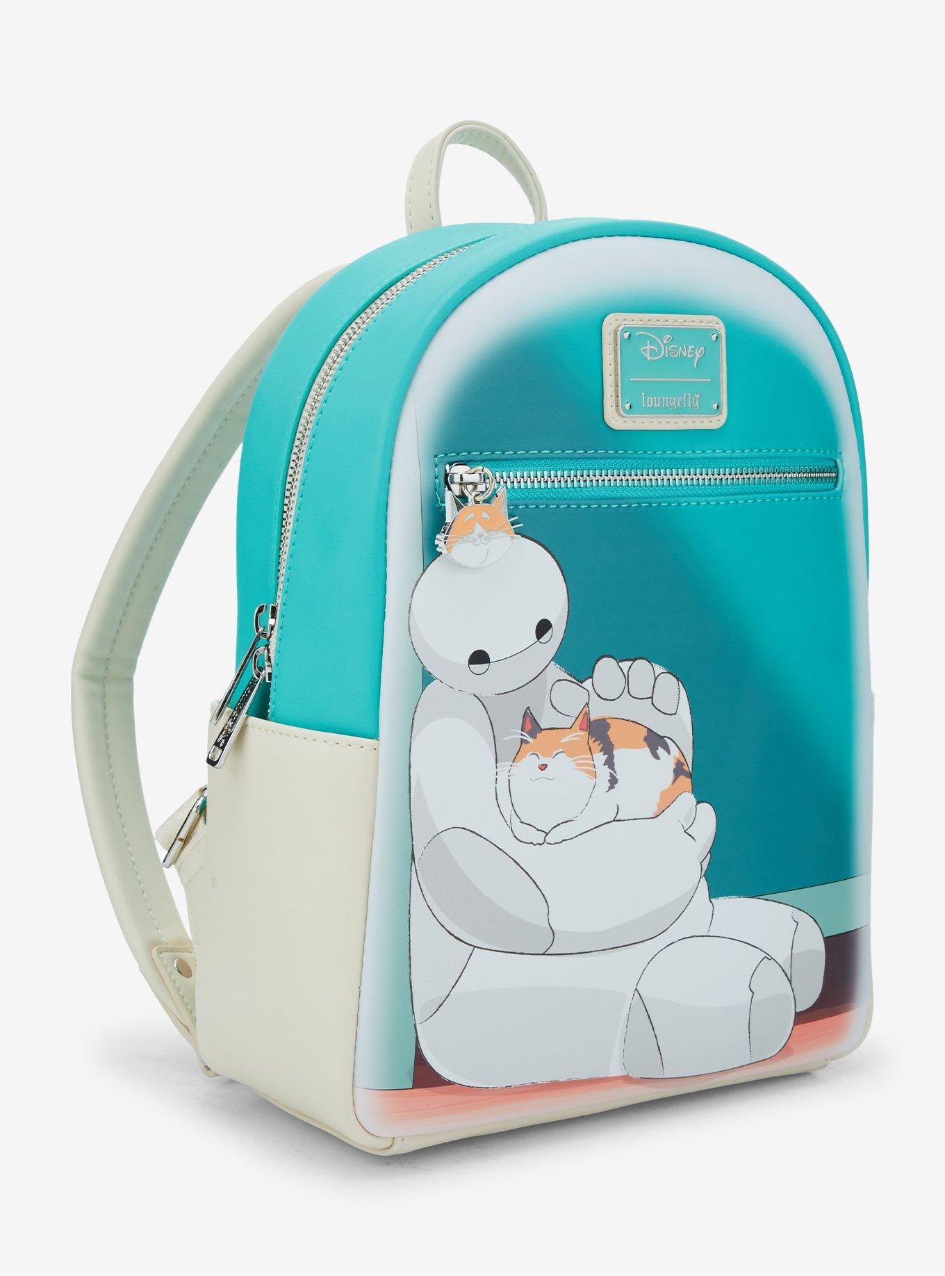 Loungefly Disney Big Hero 6 Baymax & Mochi Mini Backpack, , alternate