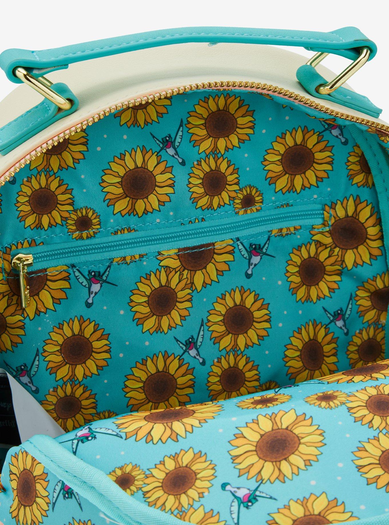 Loungefly Disney Pocahontas Flit & Pocahontas Sunflower Mini Backpack — BoxLunch Exclusive, , alternate