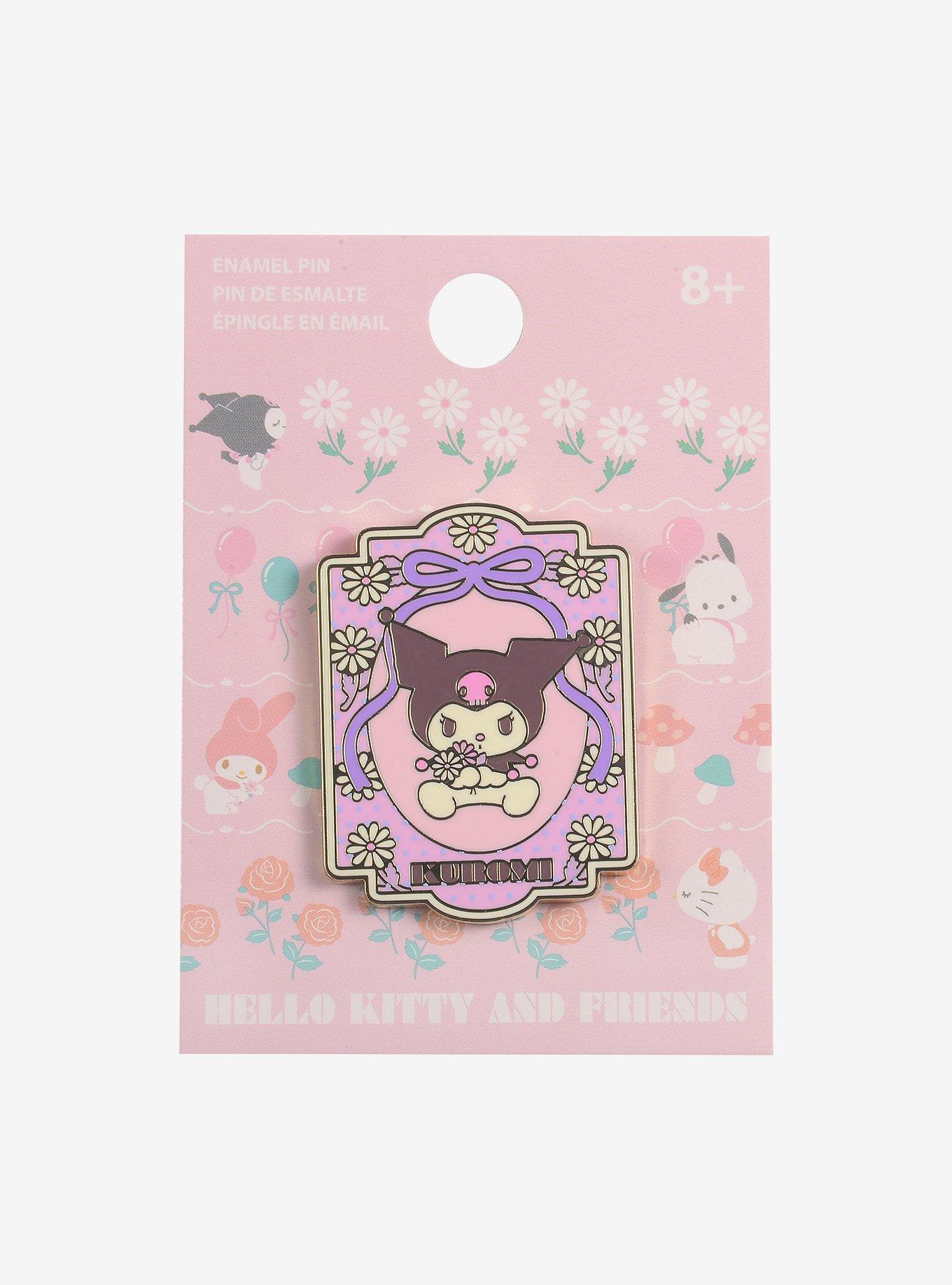 Sanrio Kuromi Retro Enamel Pin &mdash; BoxLunch Exclusive, , alternate