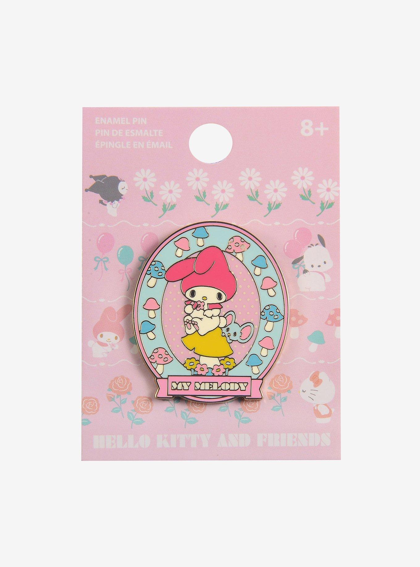 Sanrio My Melody Retro Enamel Pin — BoxLunch Exclusive, , hi-res