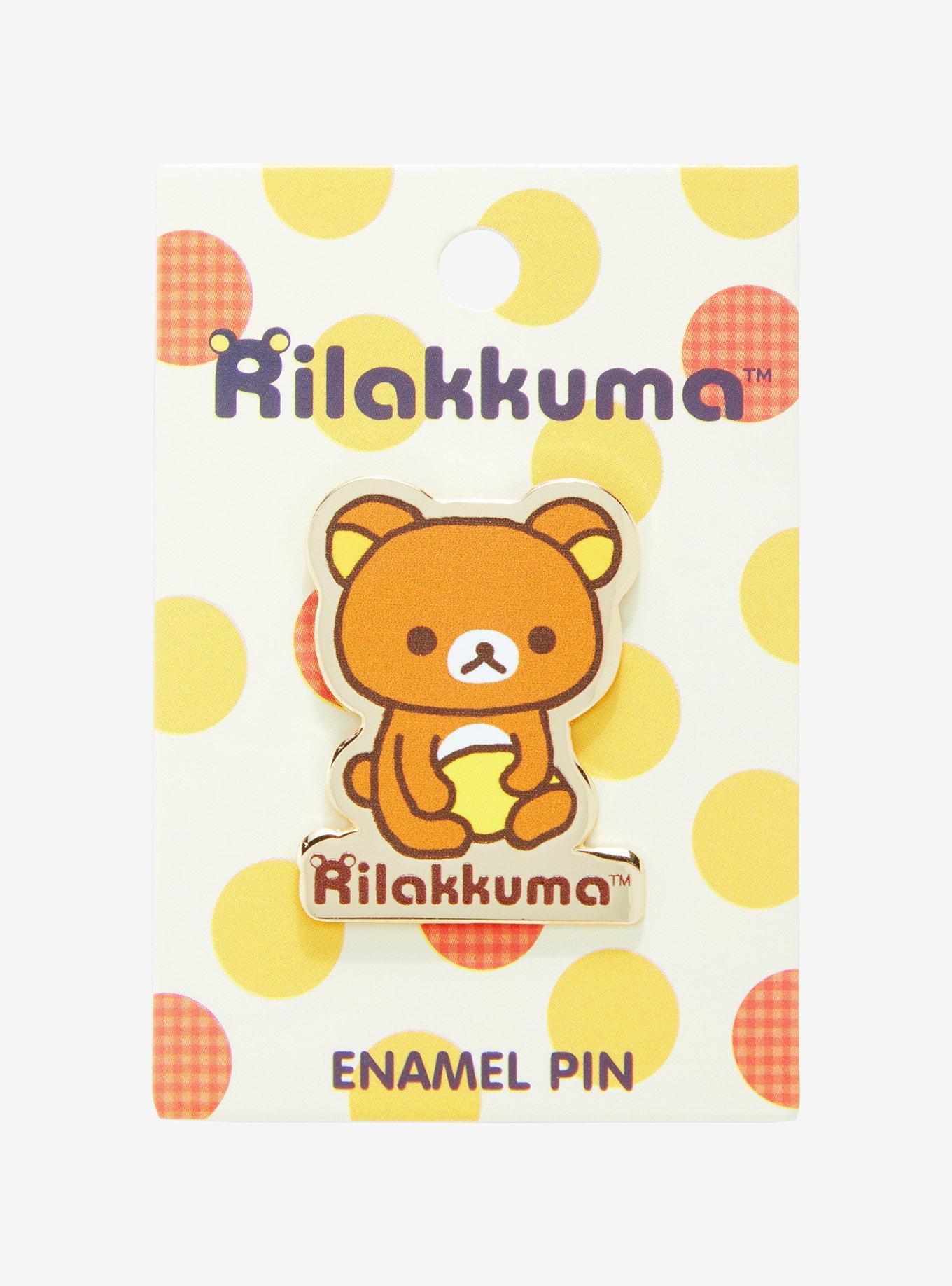 Rilakkuma Portrait Enamel Pin - BoxLunch Exclusive, , alternate