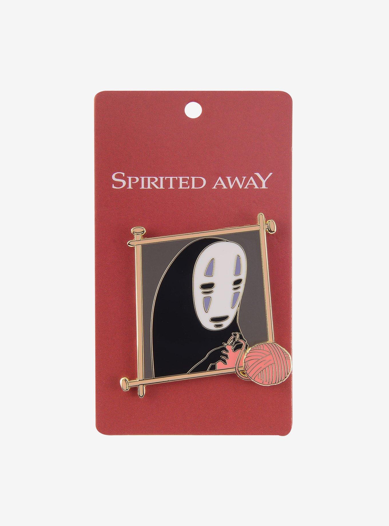 Studio Ghibli® Spirited Away No-Face Yarn Enamel Pin — BoxLunch Exclusive, , hi-res