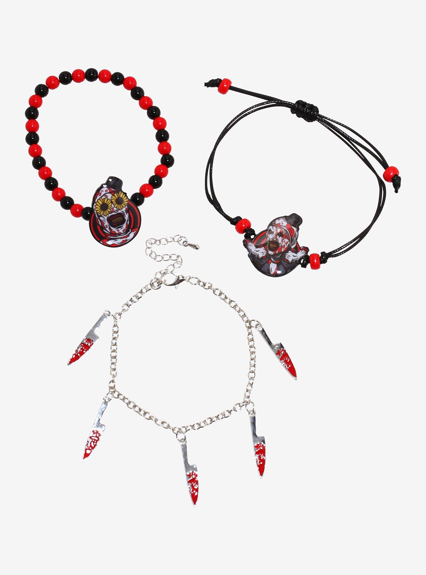 Terrifier Art The Clown Bracelet Set, , hi-res