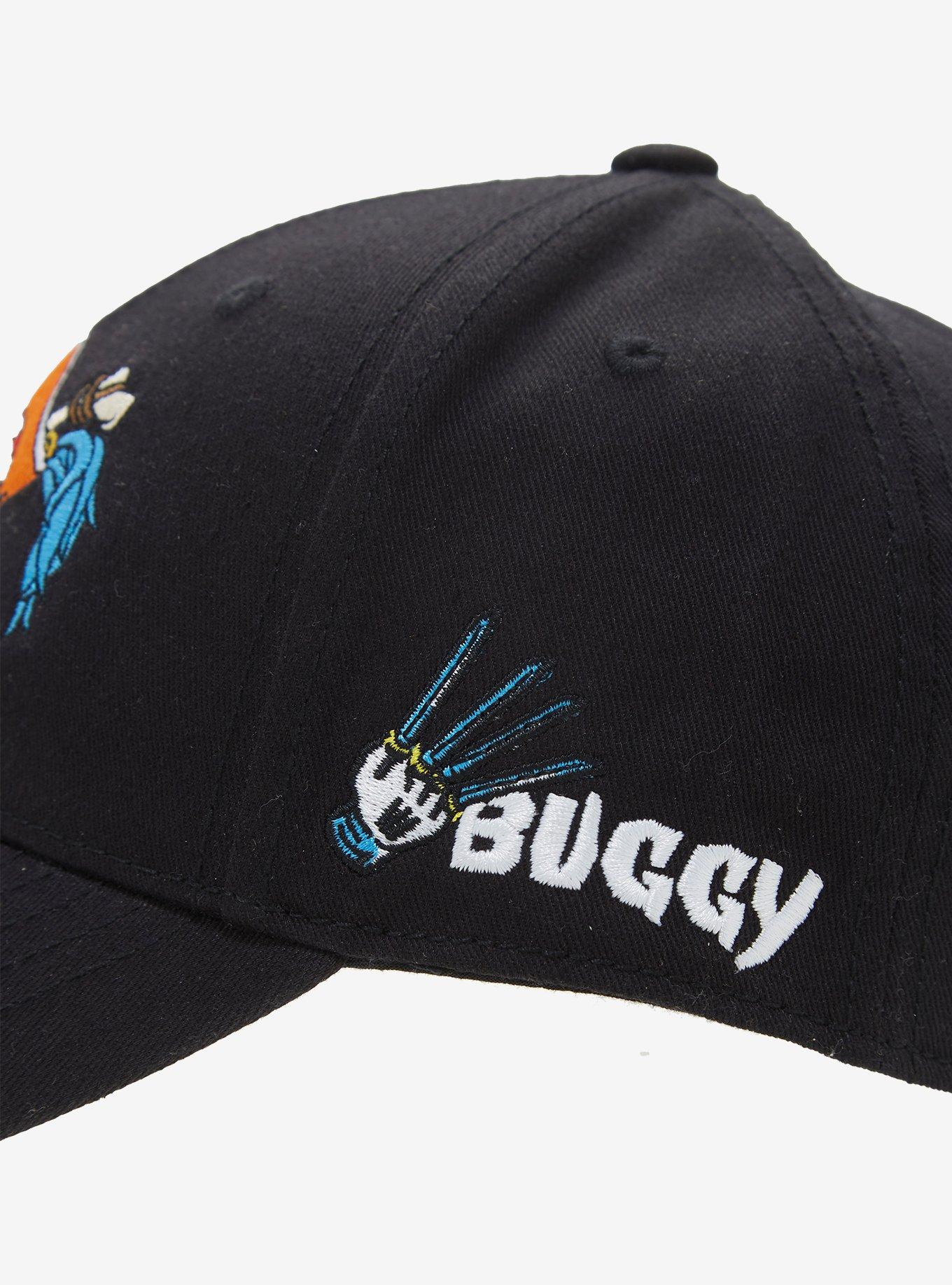 One Piece Buggy Jolly Roger Snapback Hat, , alternate