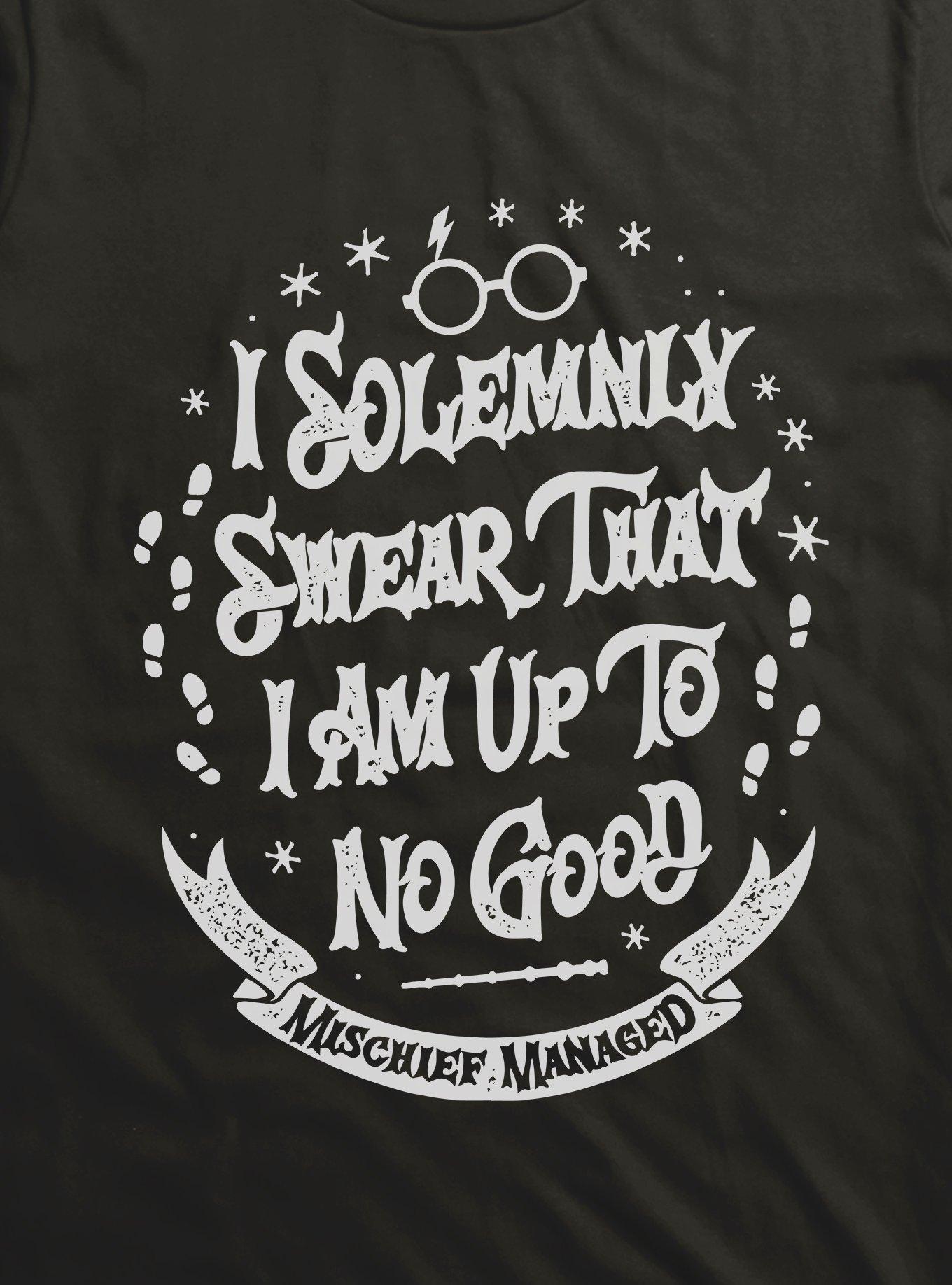 Harry Potter Solemnly Swear No Good T-Shirt, , hi-res