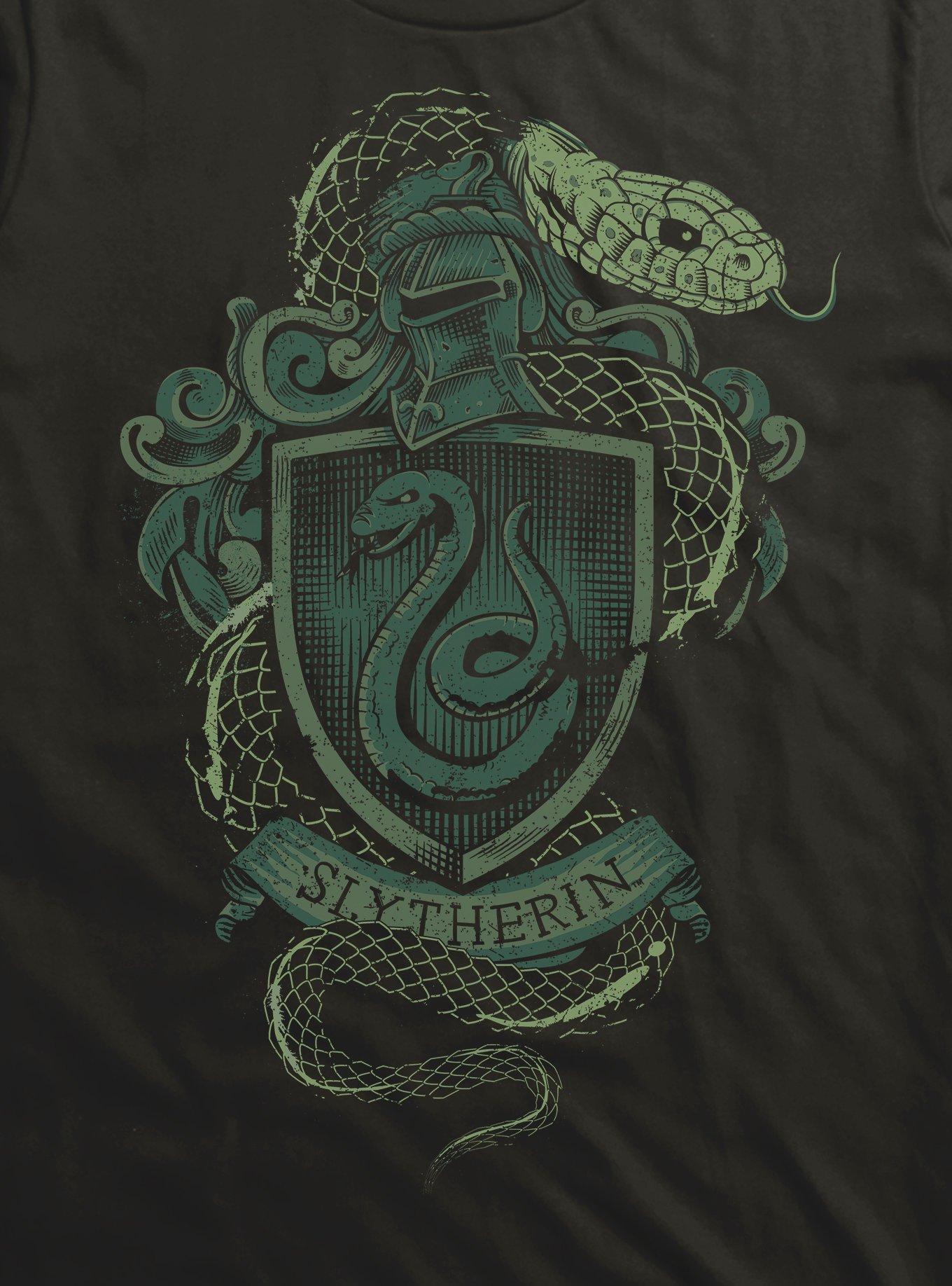 Harry Potter Slytherin Crest T-Shirt, , hi-res