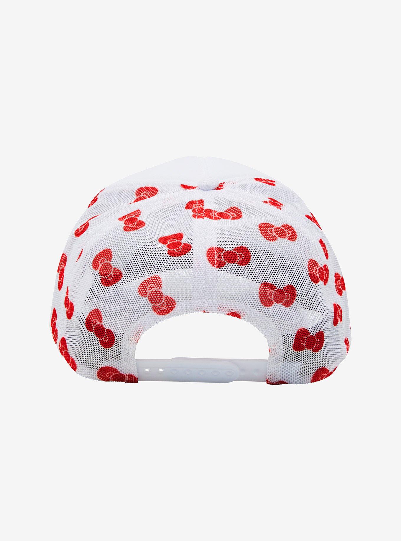 Hello Kitty Bow Trucker Hat, , alternate