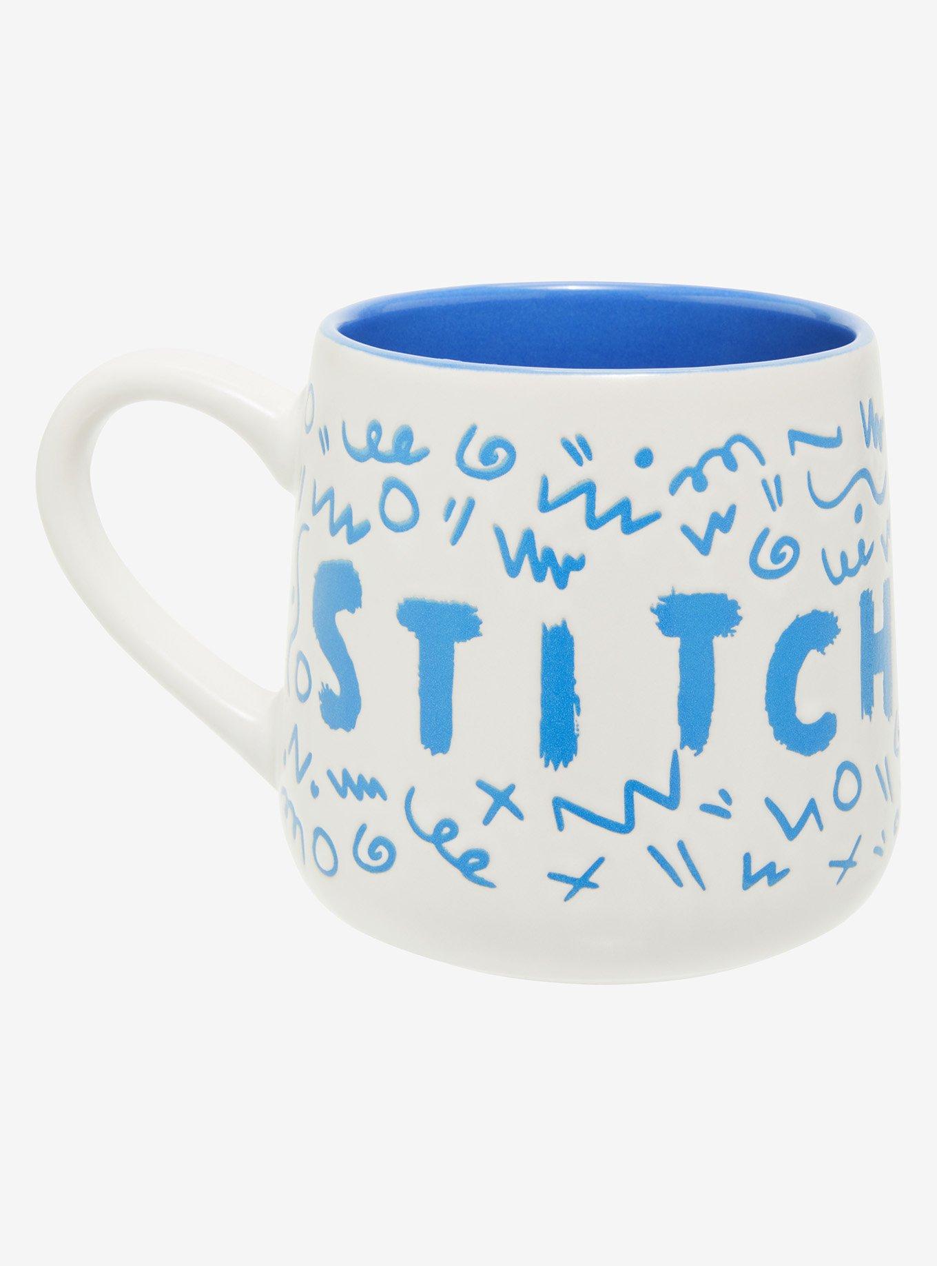 Disney Lilo & Stitch Scrump & Stitch Doodles Mug, , hi-res