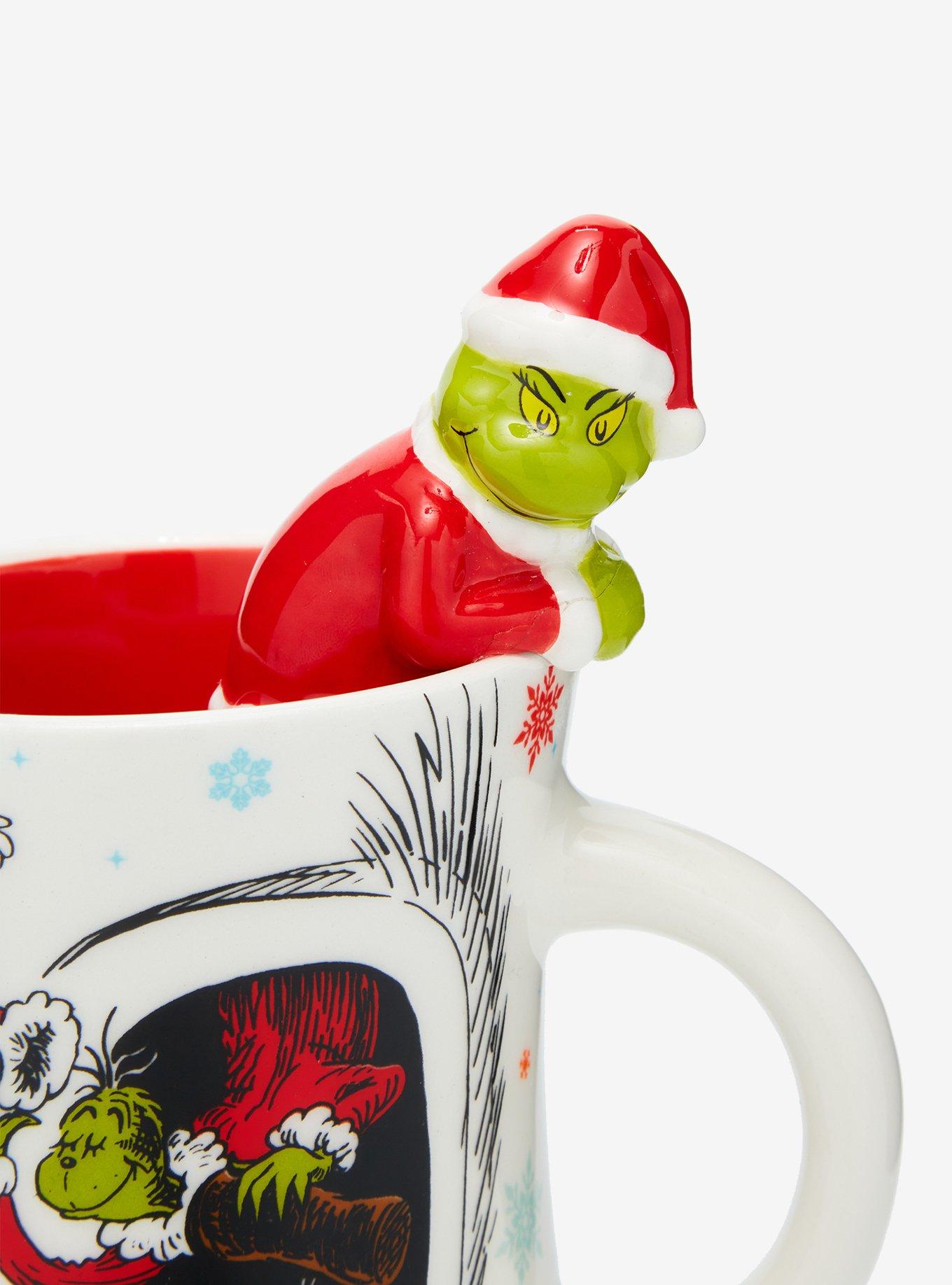 How the Grinch Stole Christmas Merry Grinchmas Critter Mug, , alternate