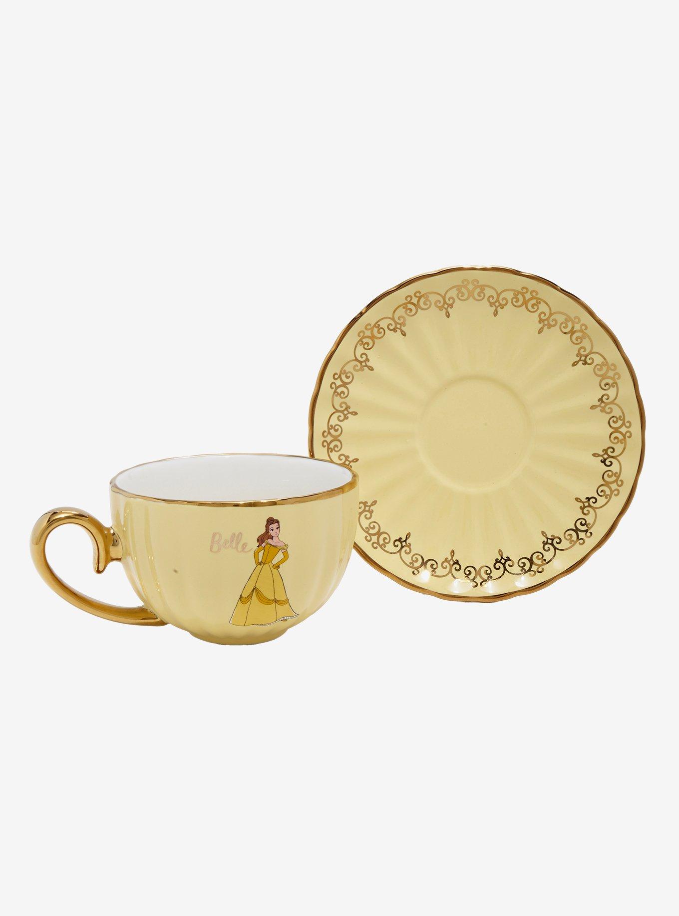 Disney Beauty and the Beast Belle Tea Cup and Saucer, , hi-res