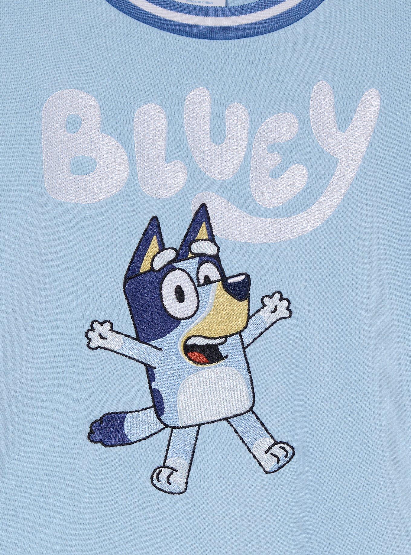 Bluey Portrait Panel Crewneck - BoxLunch Exclusive, MULTI, alternate