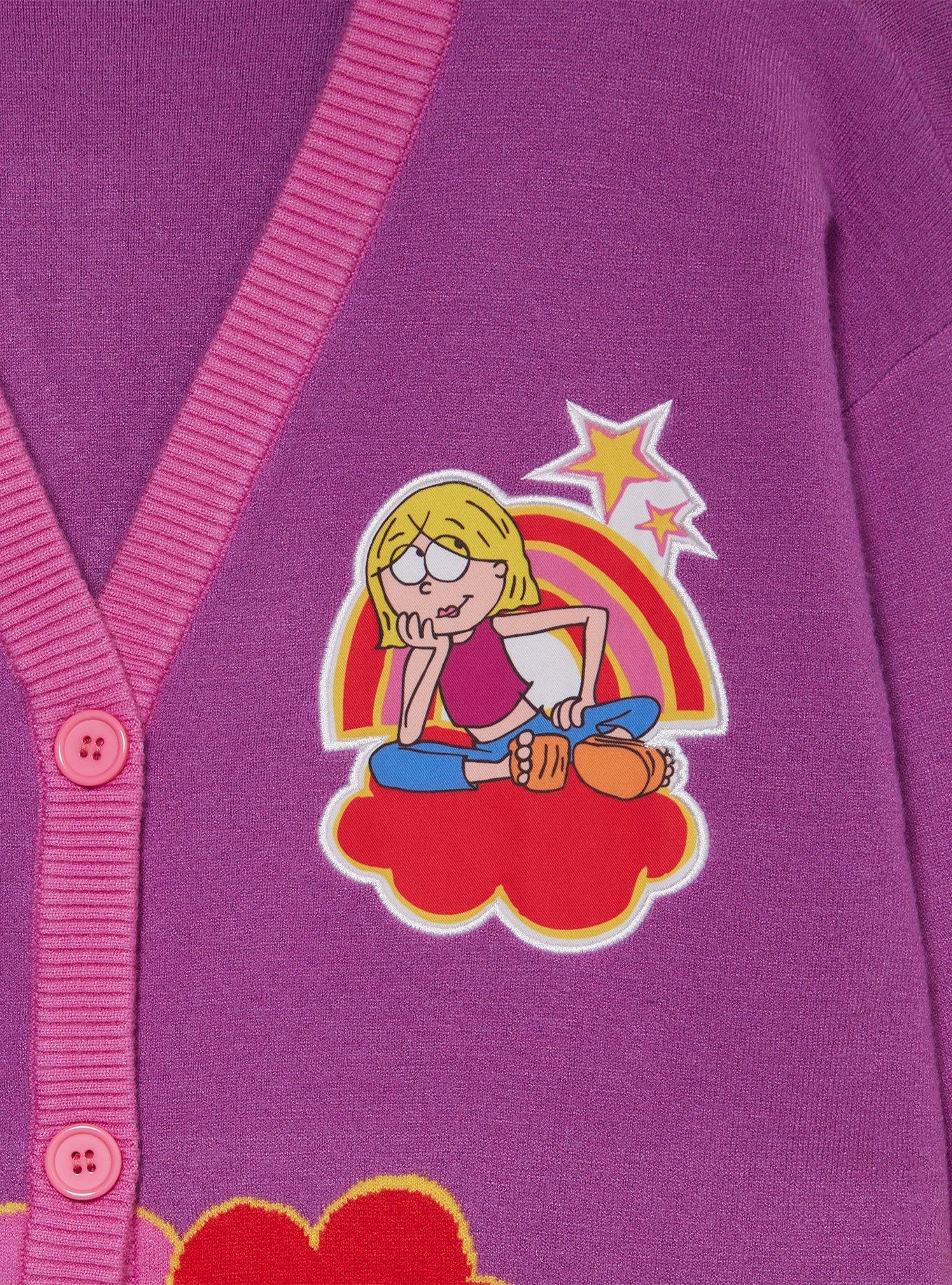 Disney Lizzie McGuire Tonal Icons Women's Cardigan, , hi-res