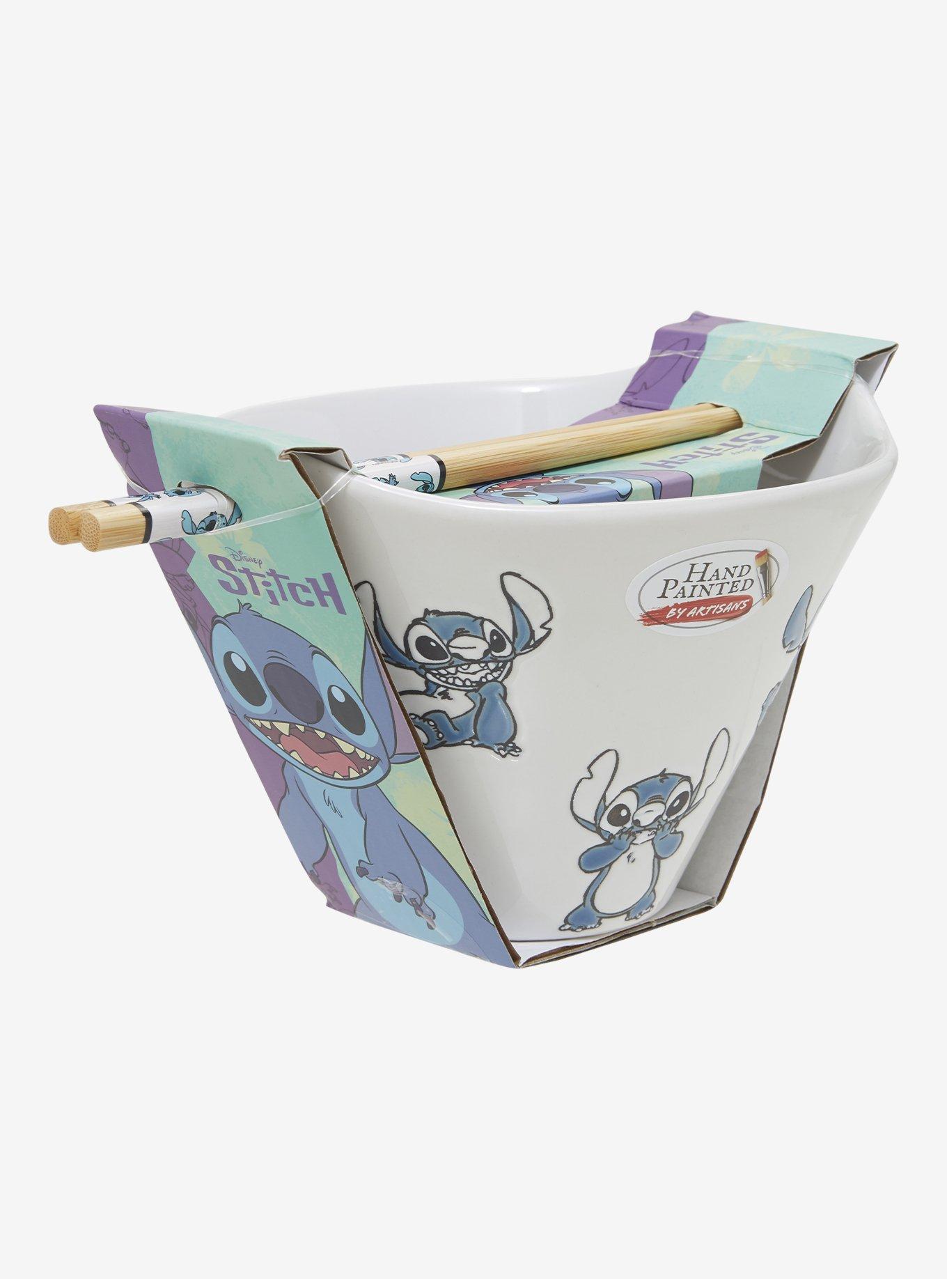 Disney Lilo & Stitch Aloha Hand Painted Ramen Set, , alternate