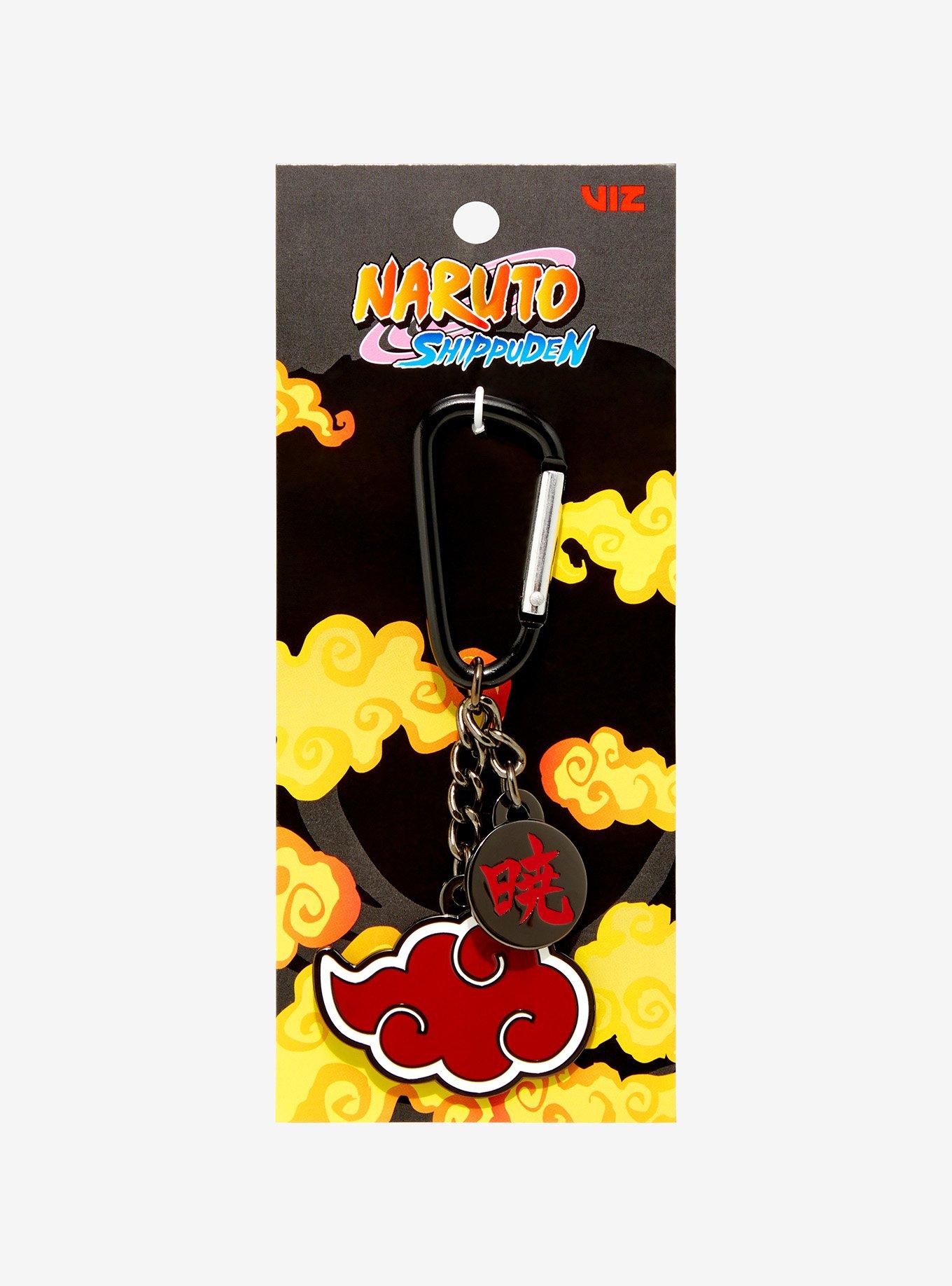 Naruto Shippuden Akatsuki Cloud Multi-Charm Keychain — BoxLunch Exclusive