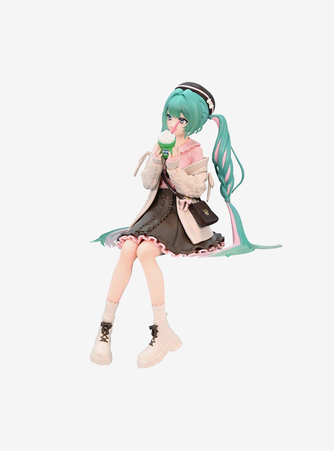 FuRyu Vocaloid Noodle Stopper Hatsune Miku Figure (Autumn Date Ver.), , hi-res