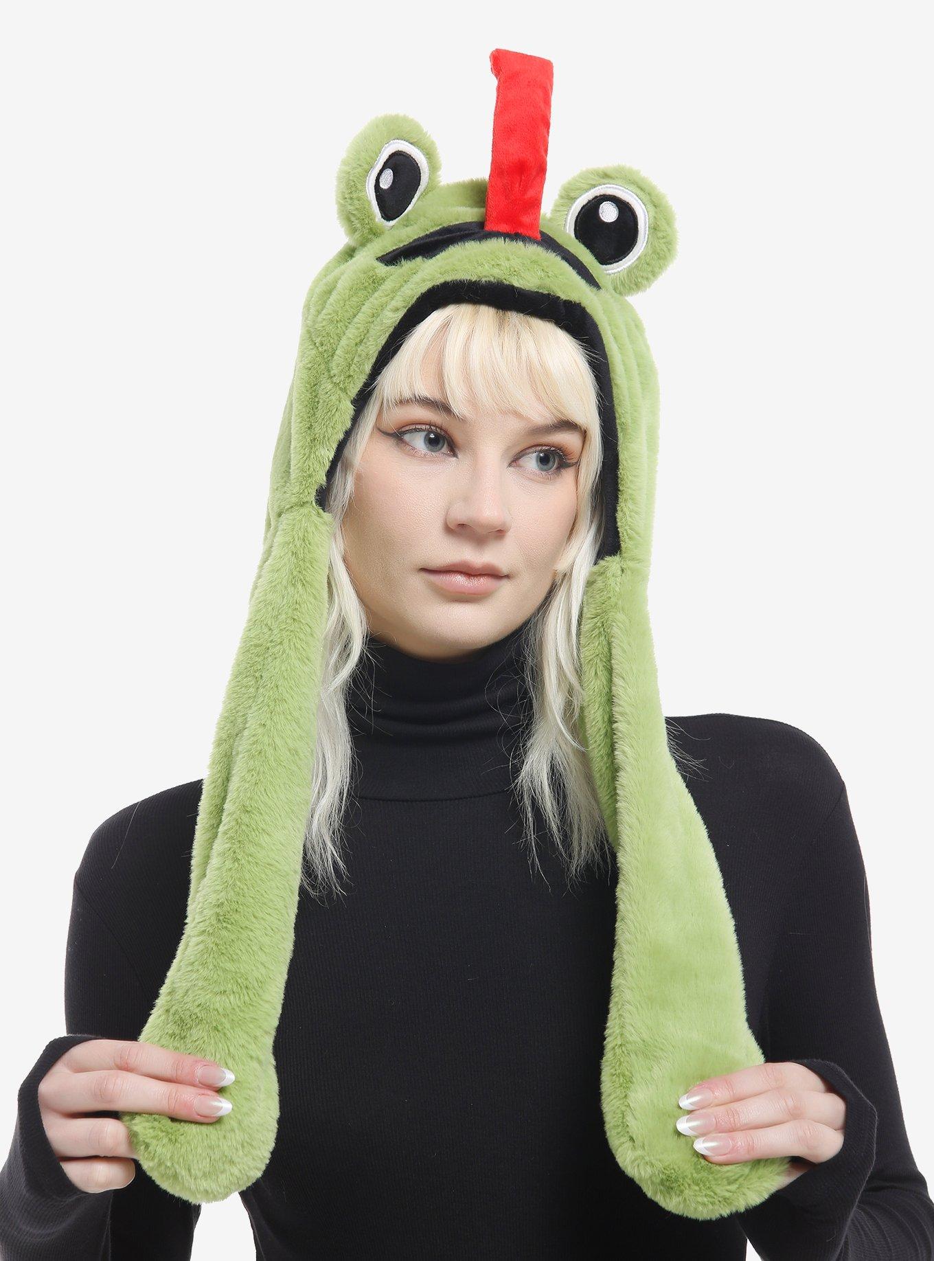 Frogg Fuzzel Tassel Beanie With Moveable Tongue, , hi-res
