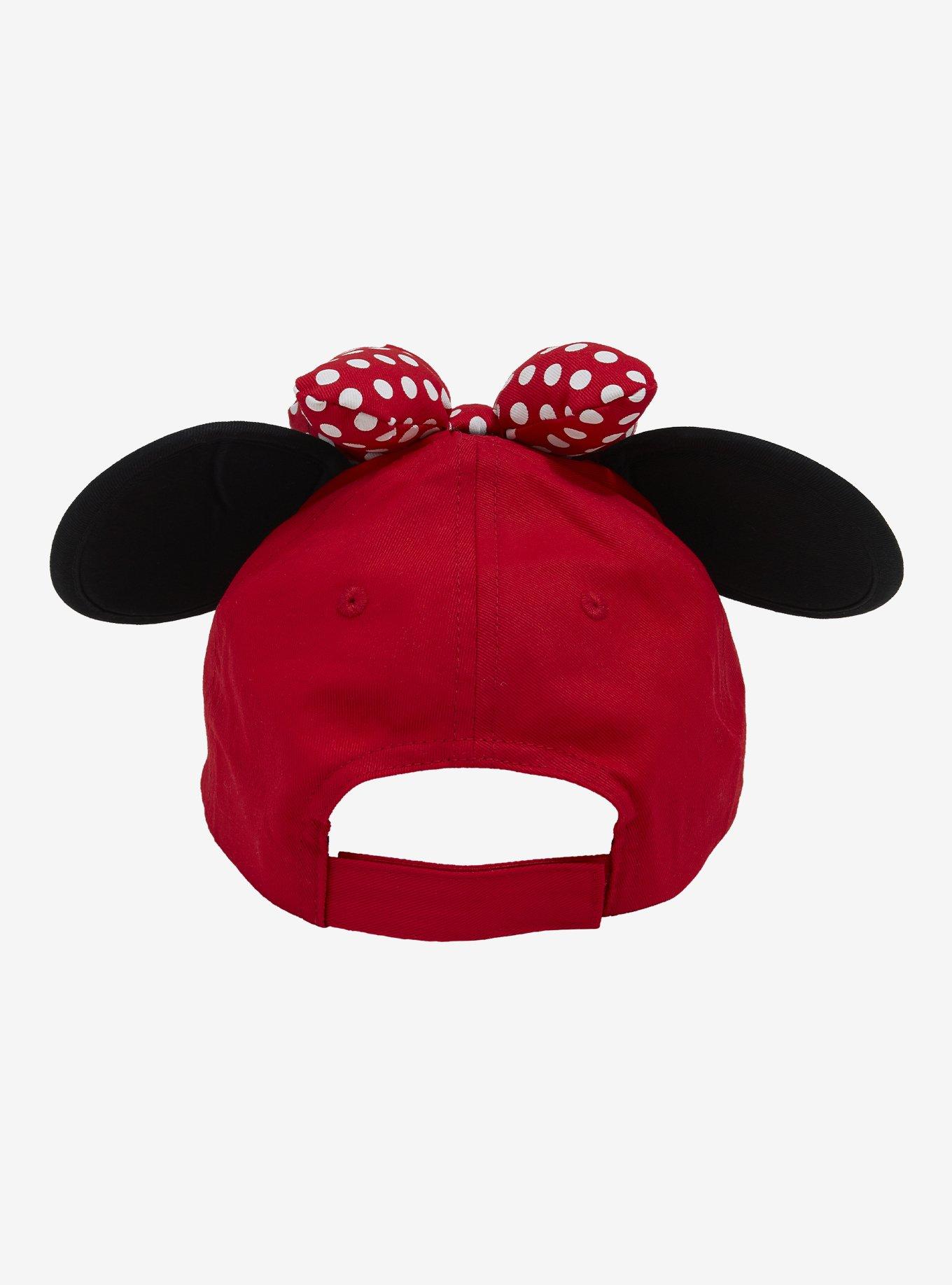 Disney Minnie Mouse Figural Snapback Hat, , alternate