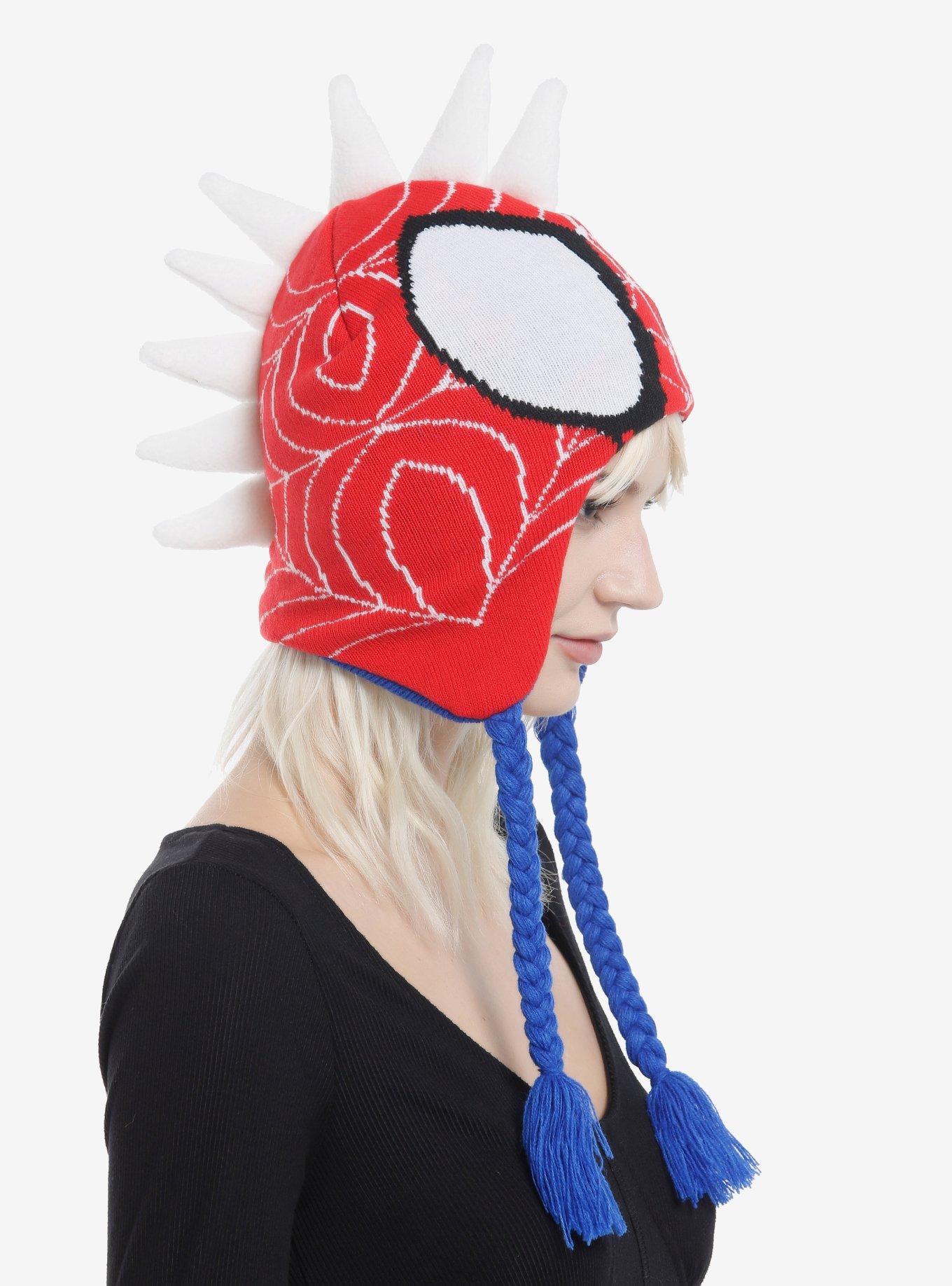 Marvel Spider-Man: Across The Spider-Verse Mayday Parker Figural Tassel Beanie, , hi-res