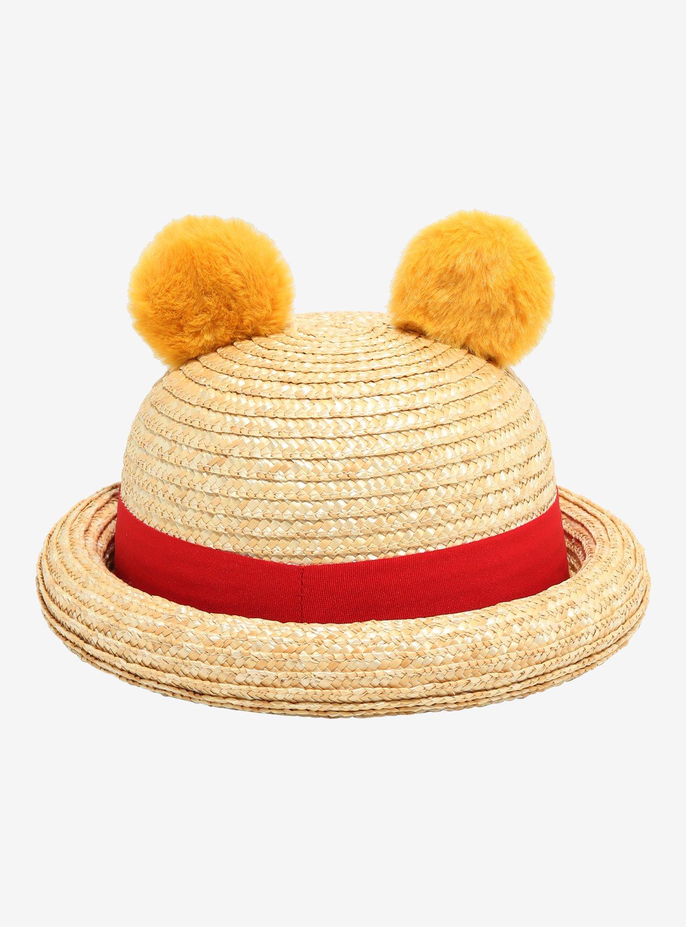 Disney Winnie The Pooh 3D Ear Straw Hat, , hi-res