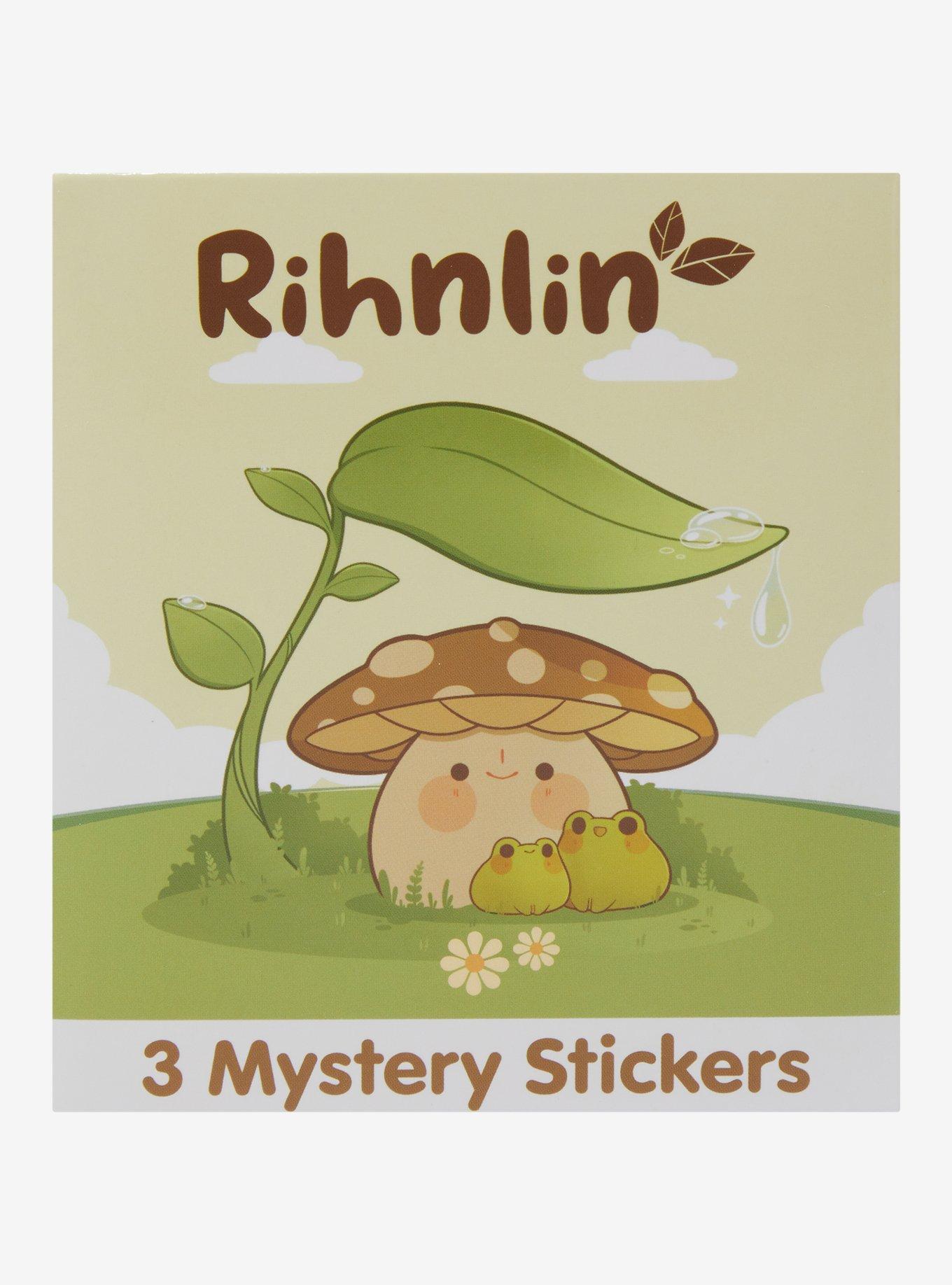 Forest Mushroom Frog Blind Box Sticker Pack By Rhinlin