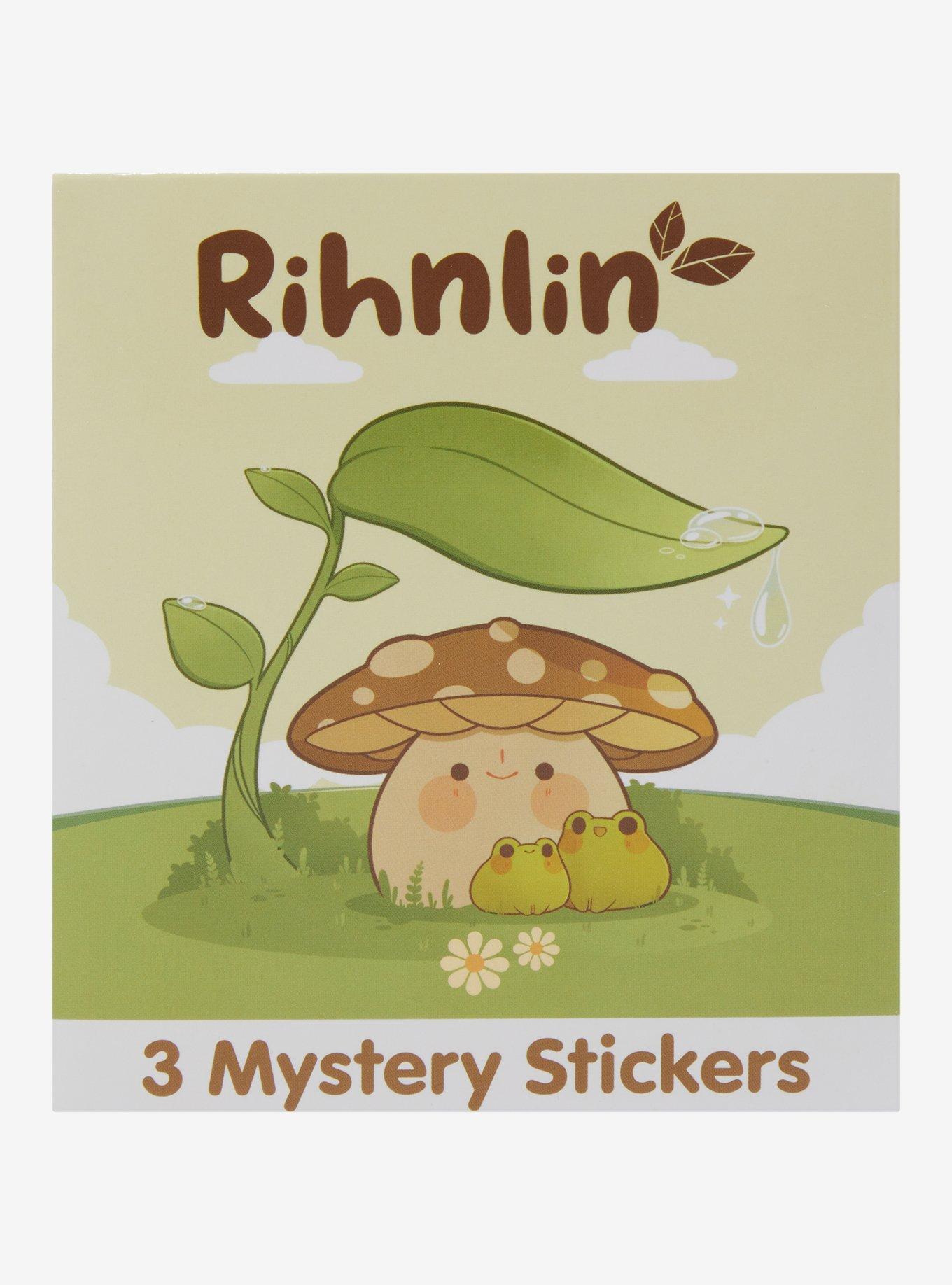 Forest Mushroom Frog Blind Box Sticker Pack By Rhinlin, , hi-res