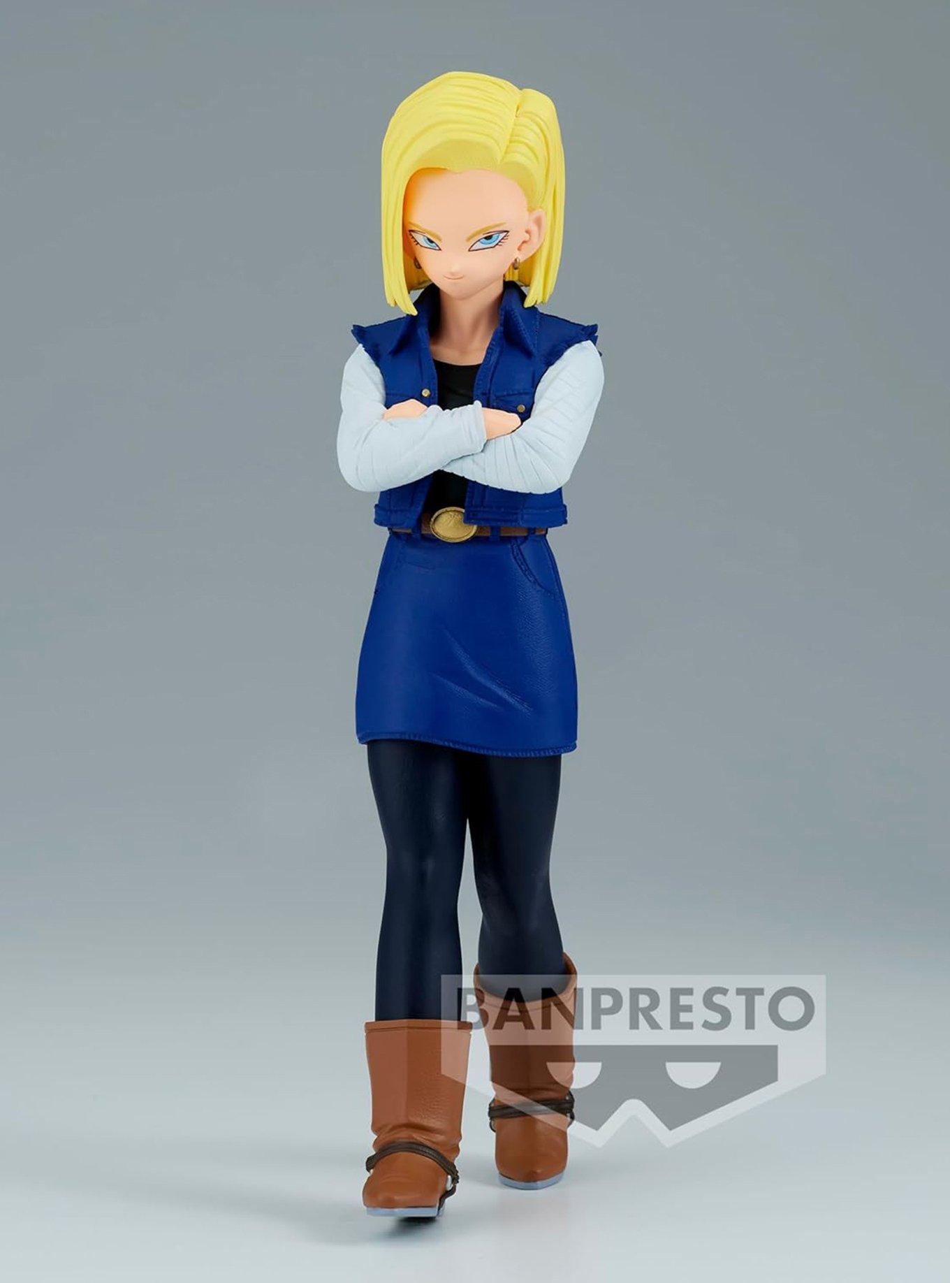 Banpresto Dragon Ball Z Solid Edge Works Android 18 Figure, , hi-res