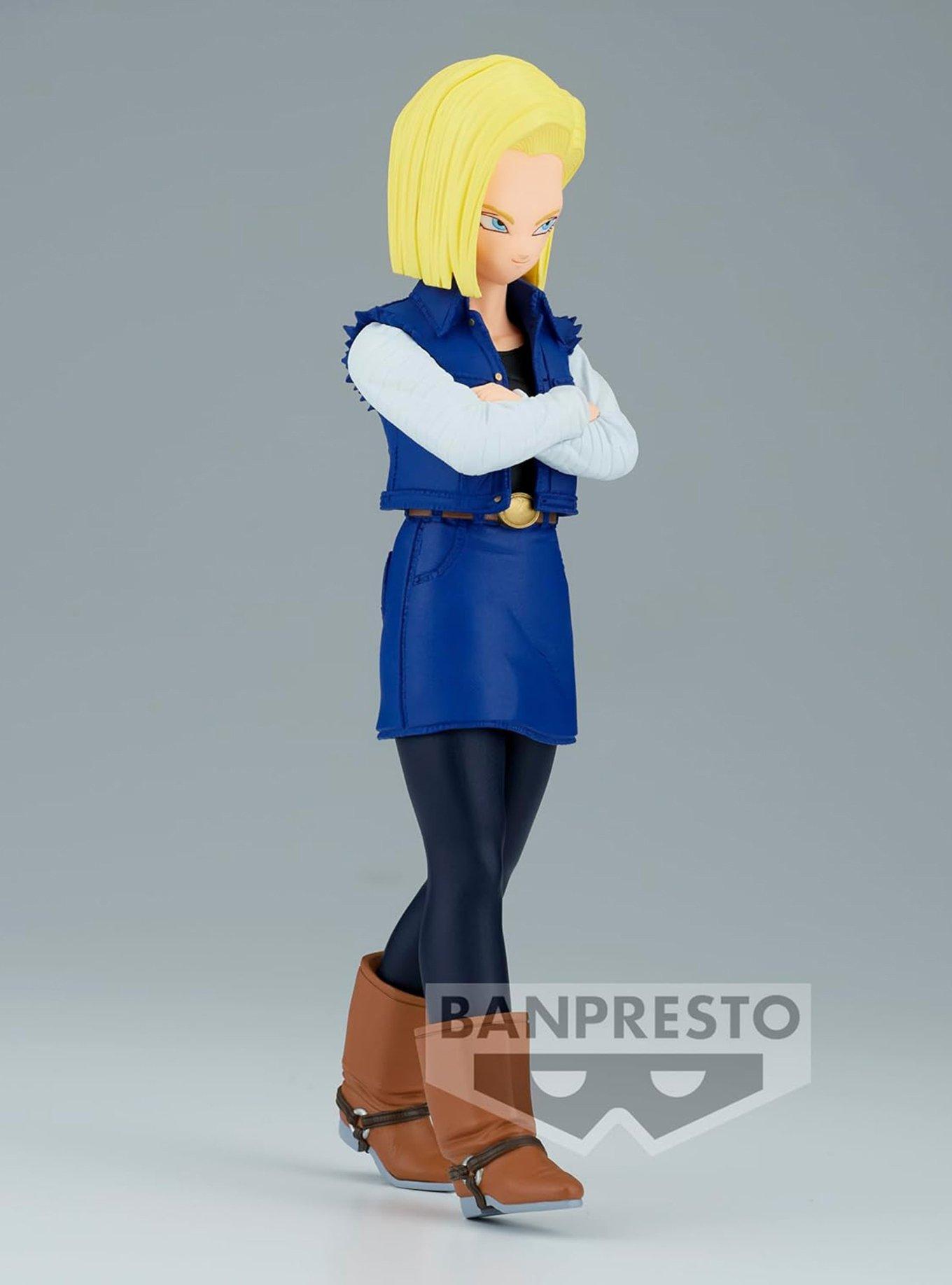 Banpresto Dragon Ball Z Solid Edge Works Android 18 Figure, , alternate