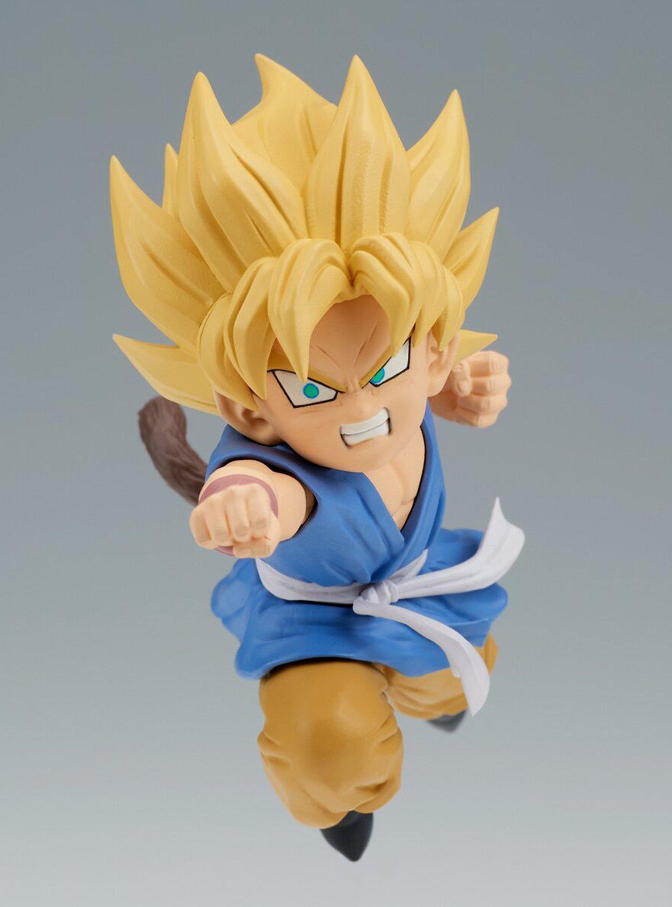 Banpresto Dragon Ball Z Match Makers Super Saiyan Goku (vs. Super #17) Figure, , hi-res