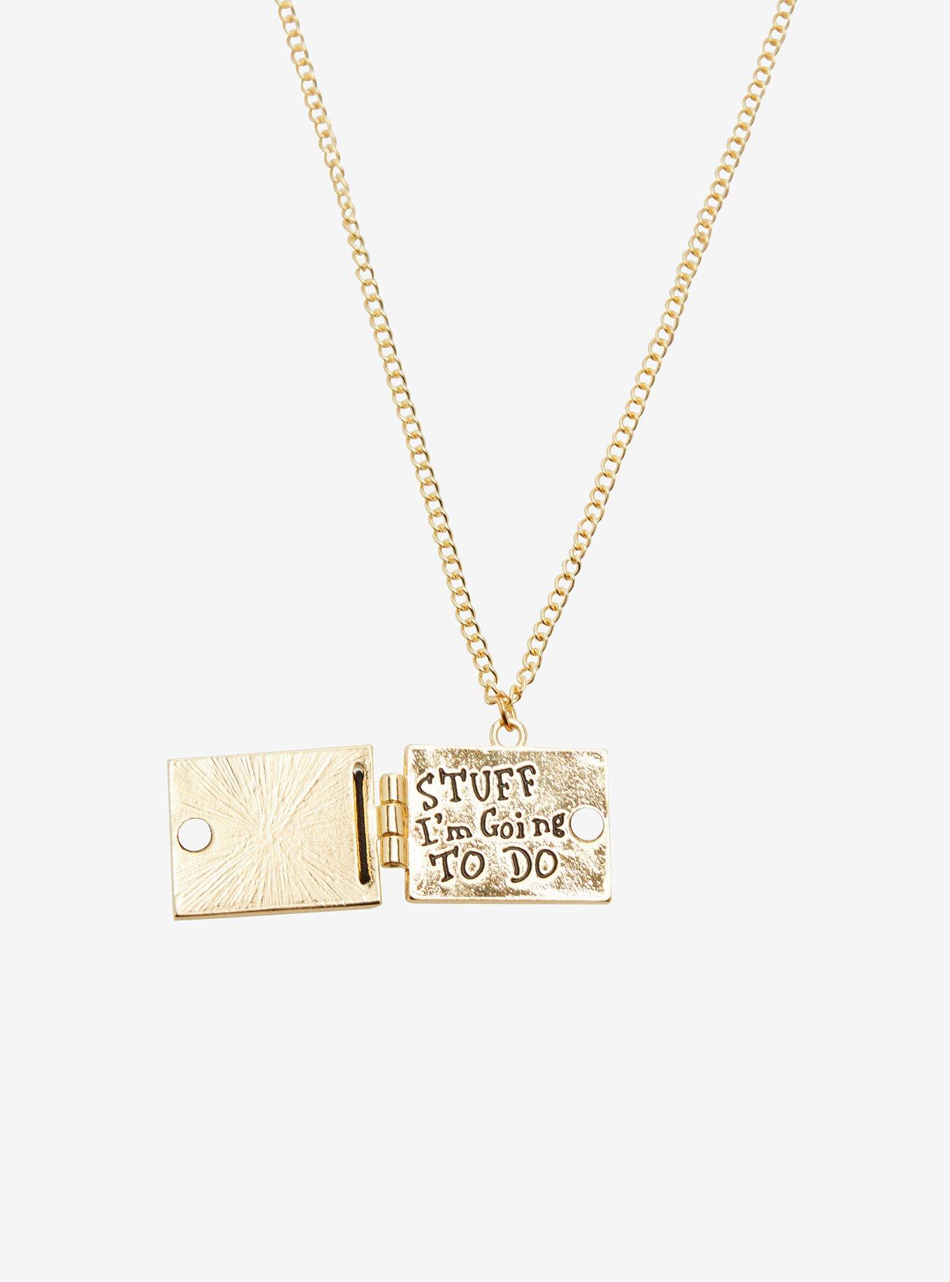 Disney Pixar Up Adventure Book Locket Necklace, , alternate