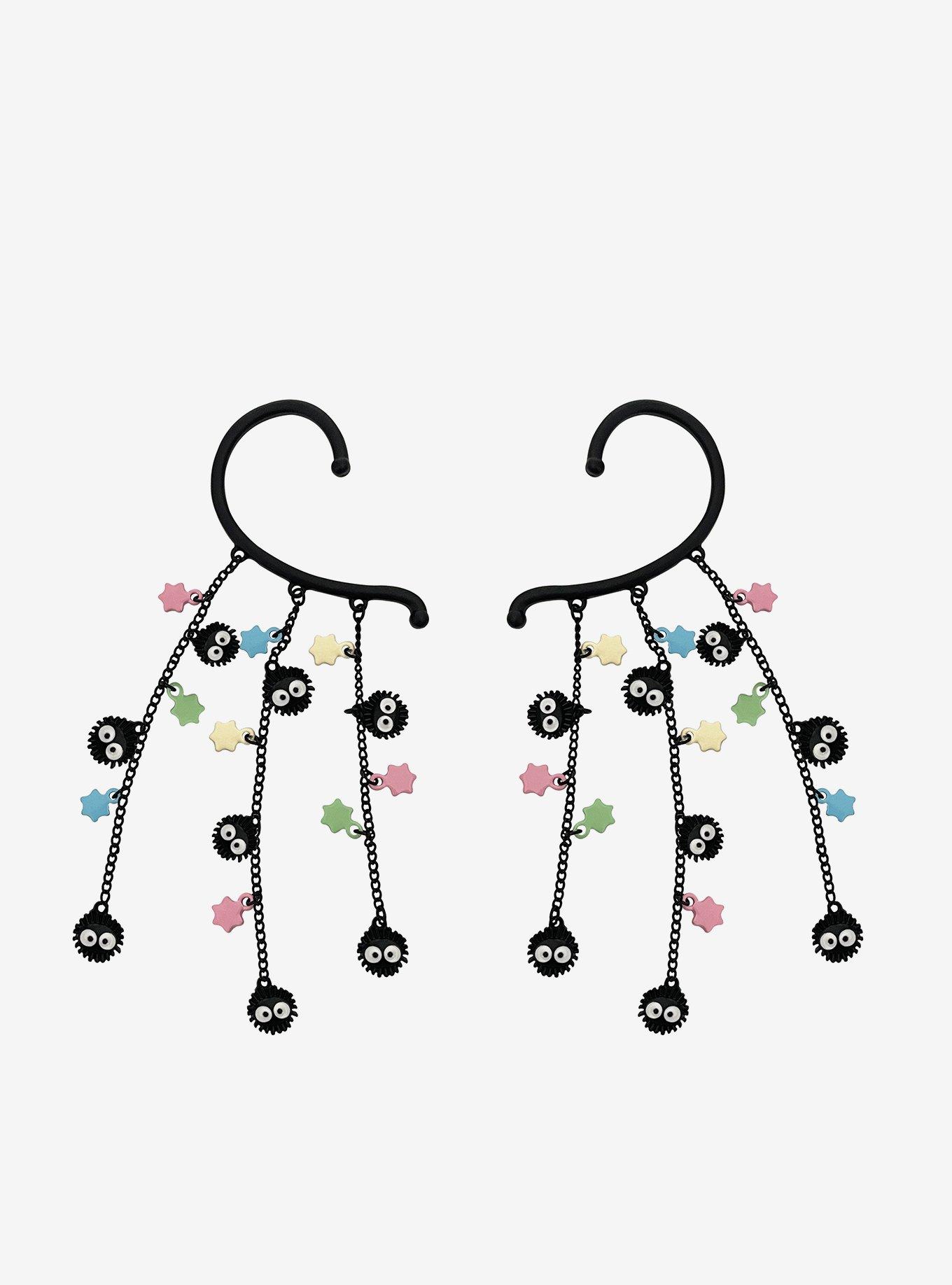 Studio Ghibli® Spirited Away Soot Sprites Candy Cuff Earrings, , hi-res