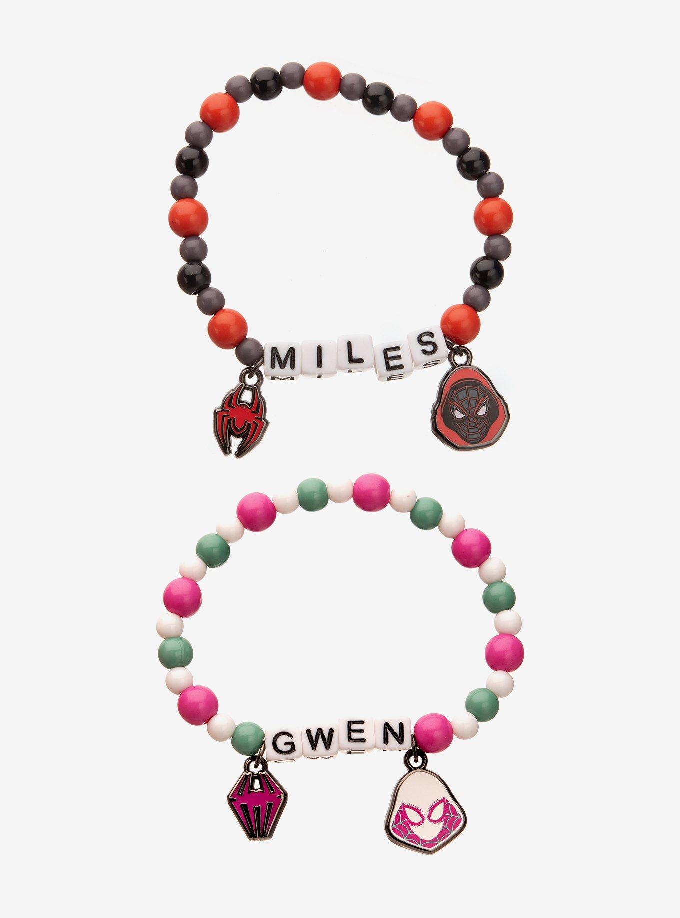 Marvel Spider-Man Miles & Gwen Best Friend Bracelet Set, , alternate