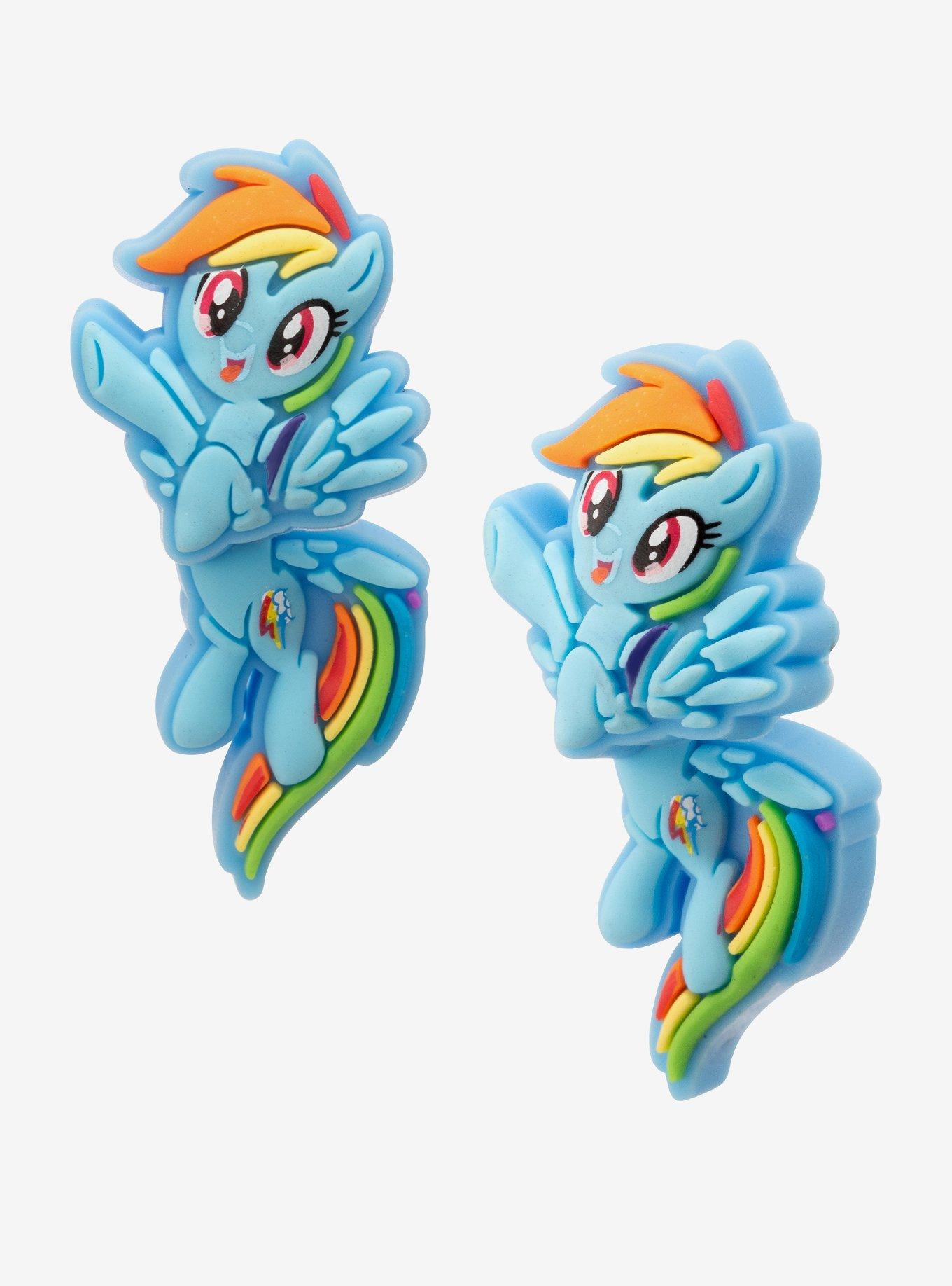 My Little Pony Rainbow Dash Front/Back Earrings, , hi-res