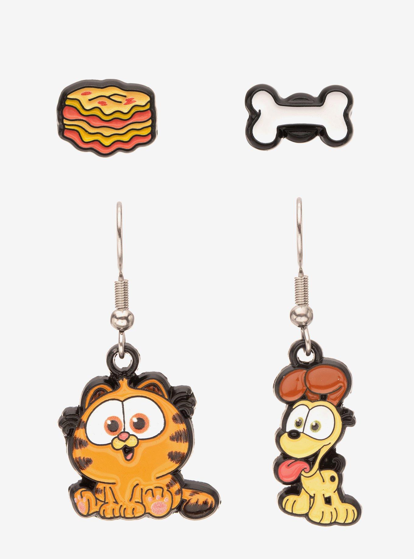 The Garfield Movie Baby Garfield & Odie Earring Set, , hi-res