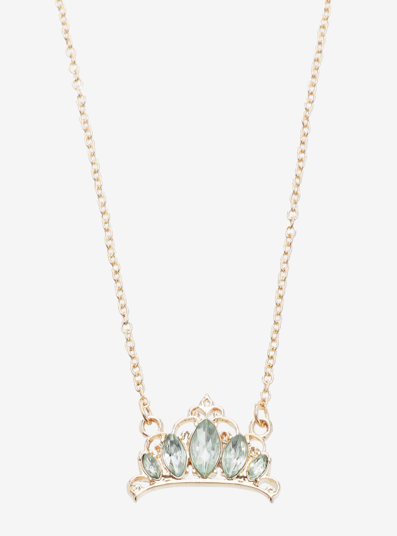 Disney The Princess And The Frog Tiana Crown Necklace