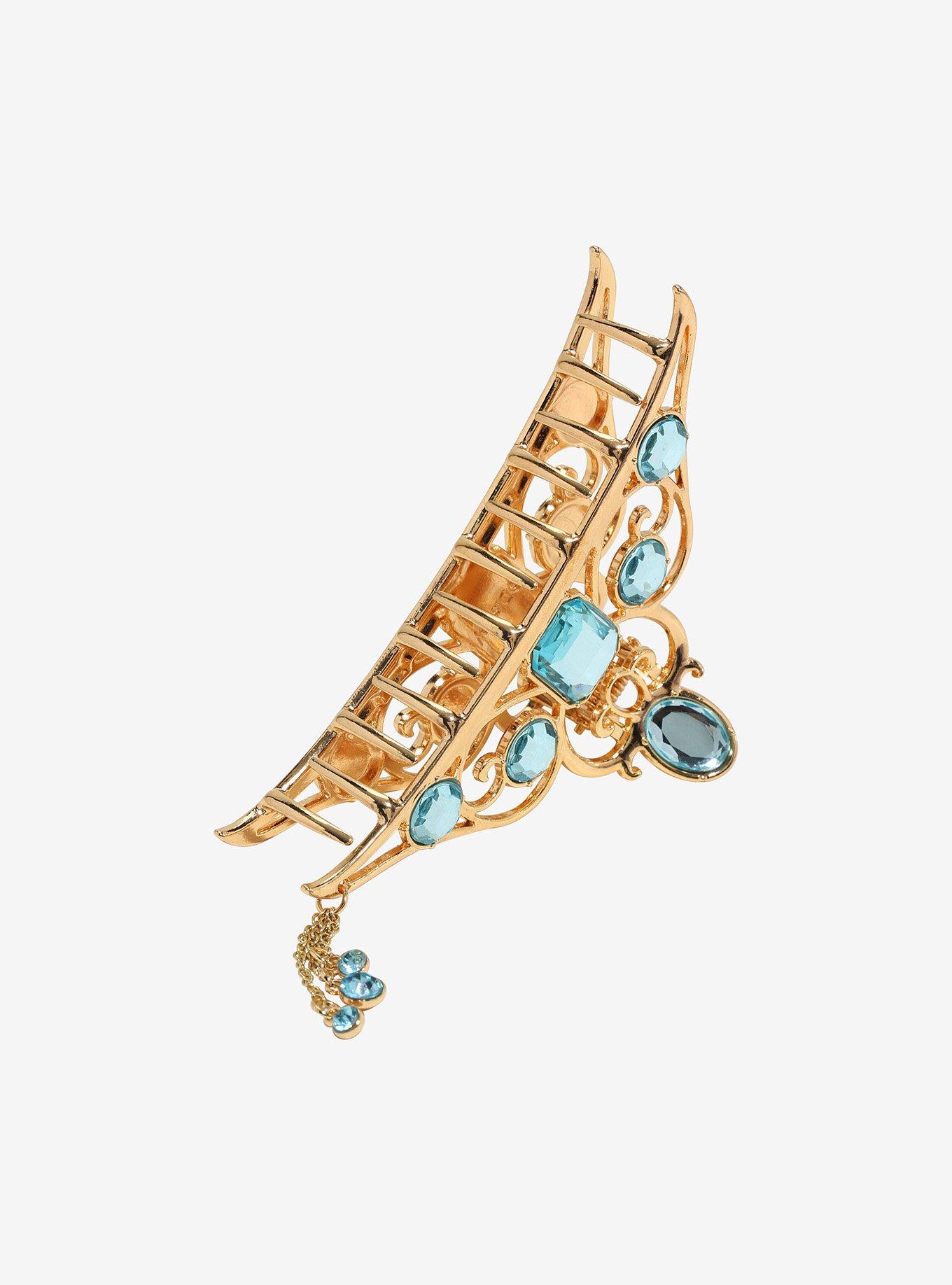 Disney Princess Jasmine Crown Claw Hair Clip, , alternate